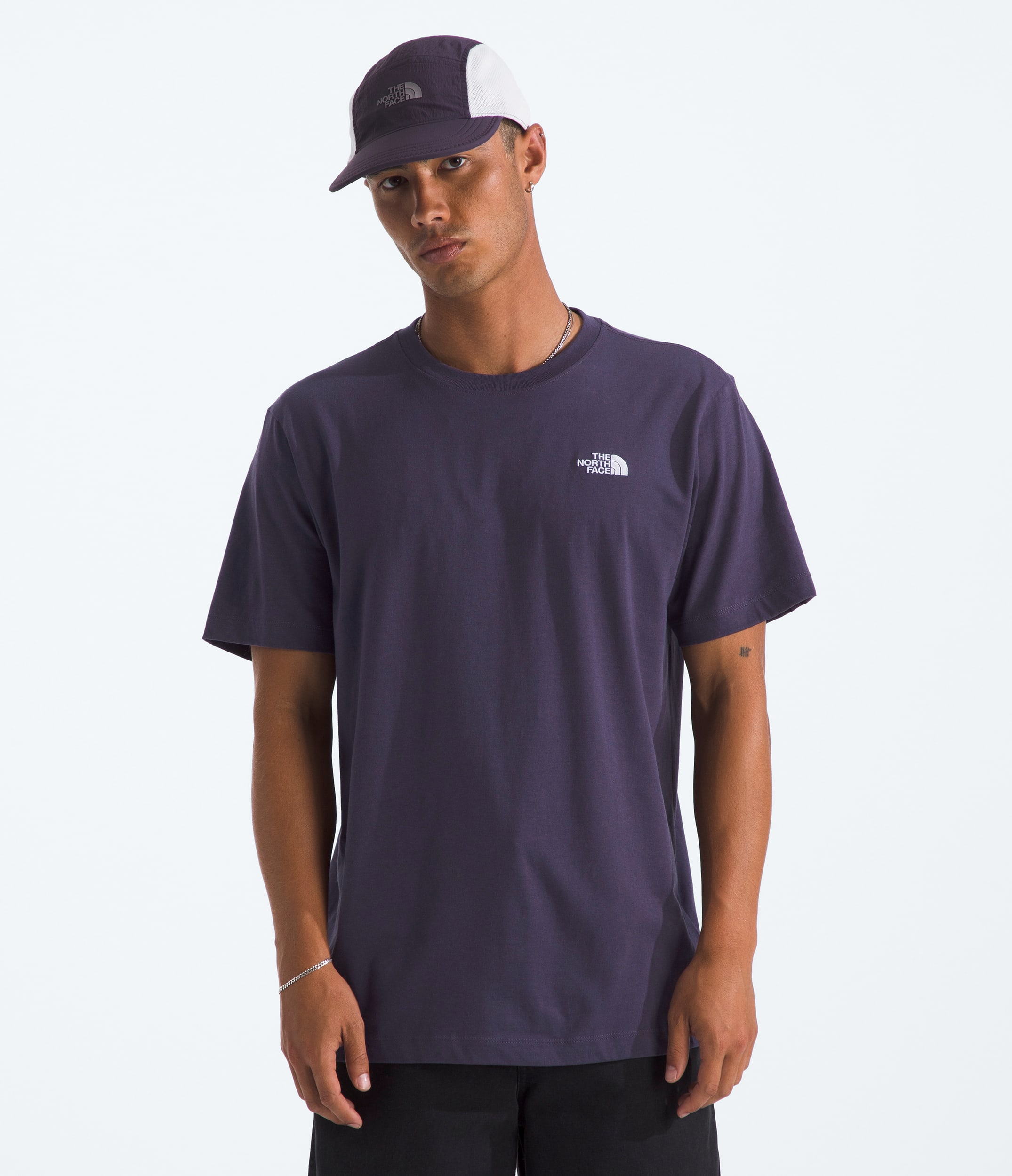 Mens Evolution Simple Dome Regular ShortSleeve Tee TNF Main