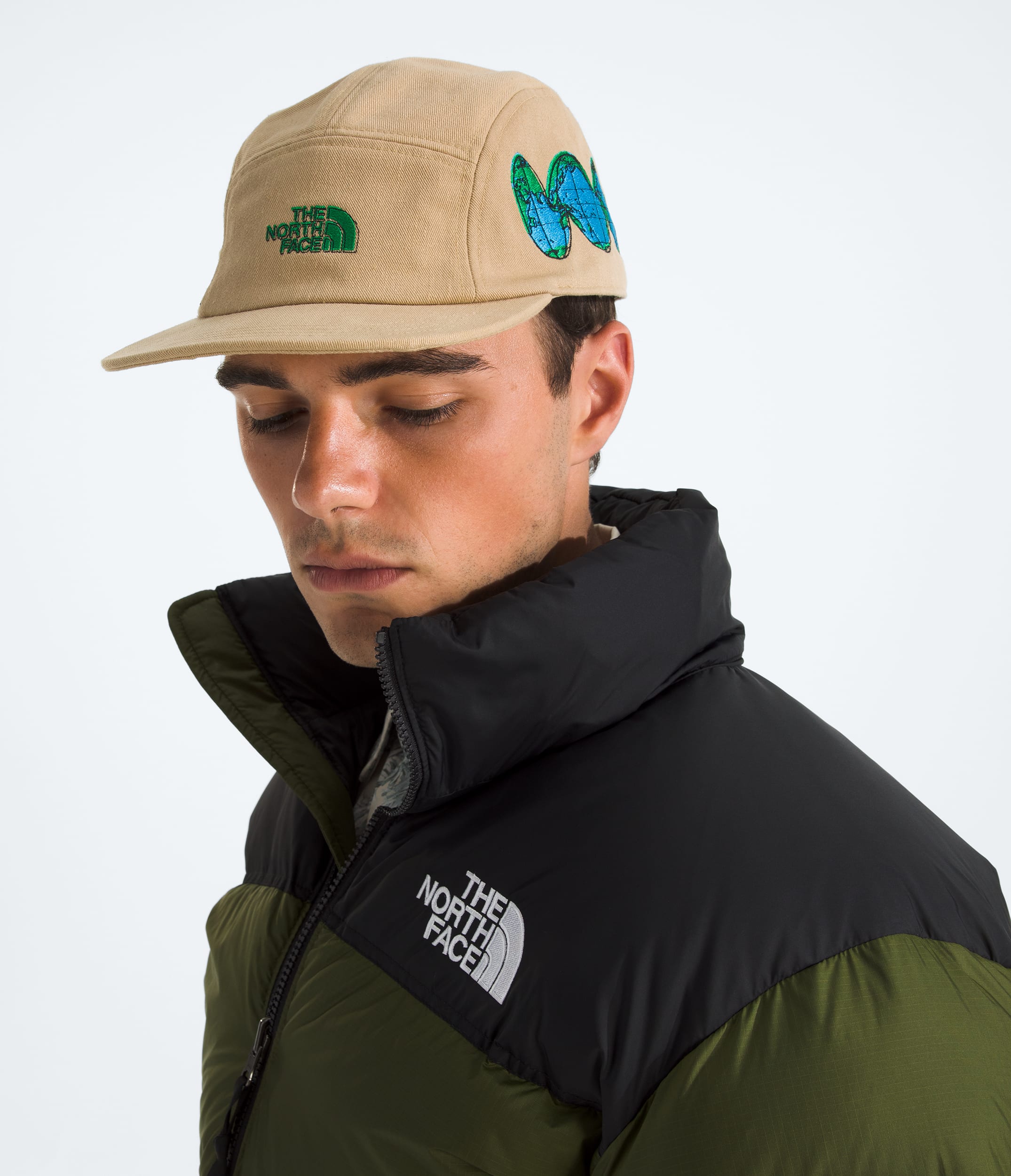 Norm Camp Hat TNF MODELBACK
