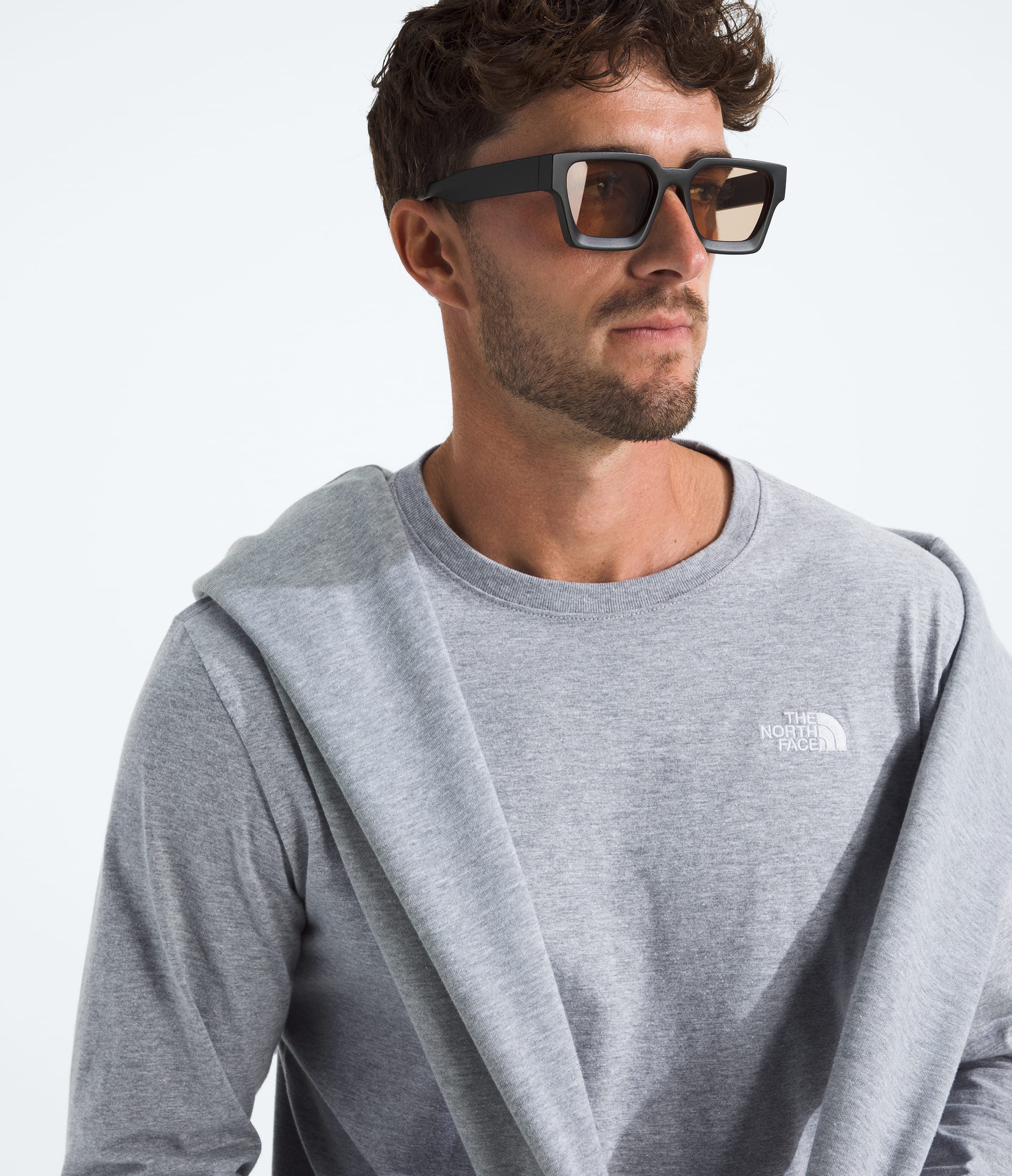 Tshirt  manches longues Evolution Simple Dome pour hommes TNF HERO2