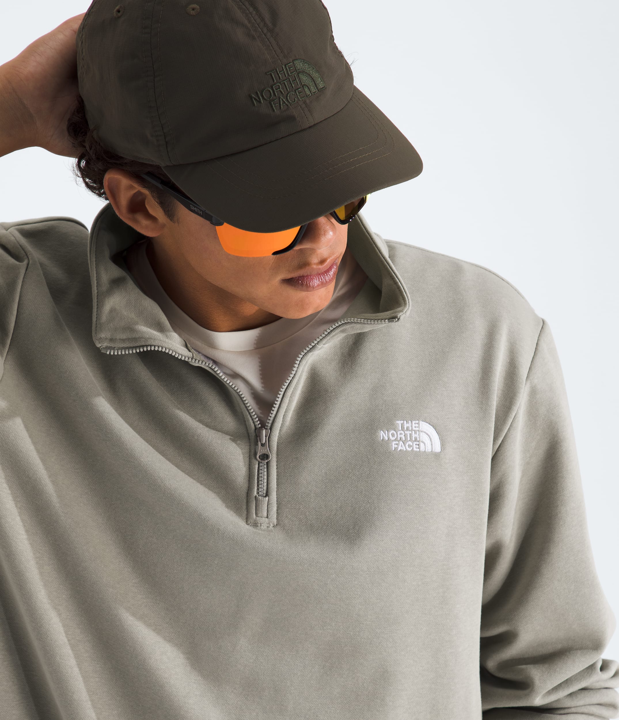 Mens Evolution Simple Dome Regular Zip TNF HERO2
