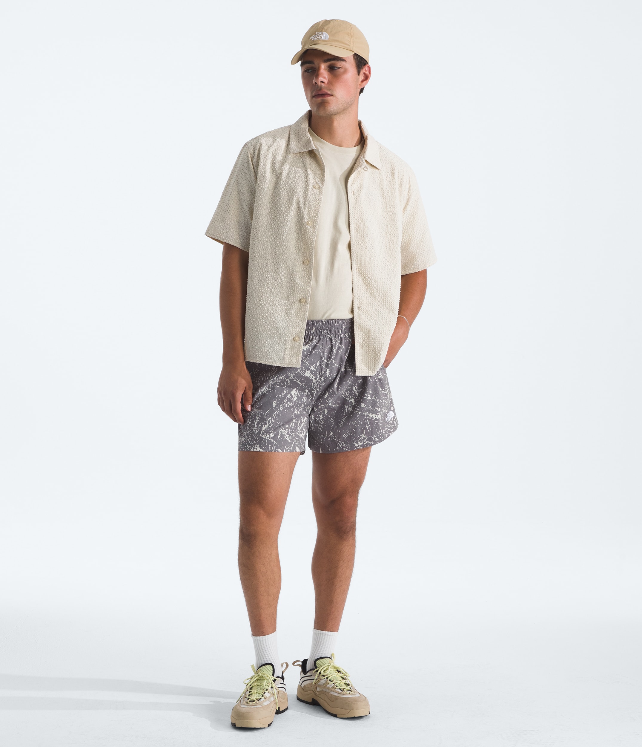 Mens Class V Pathfinder PullOn 5 ShortsPrint TNF HERO2