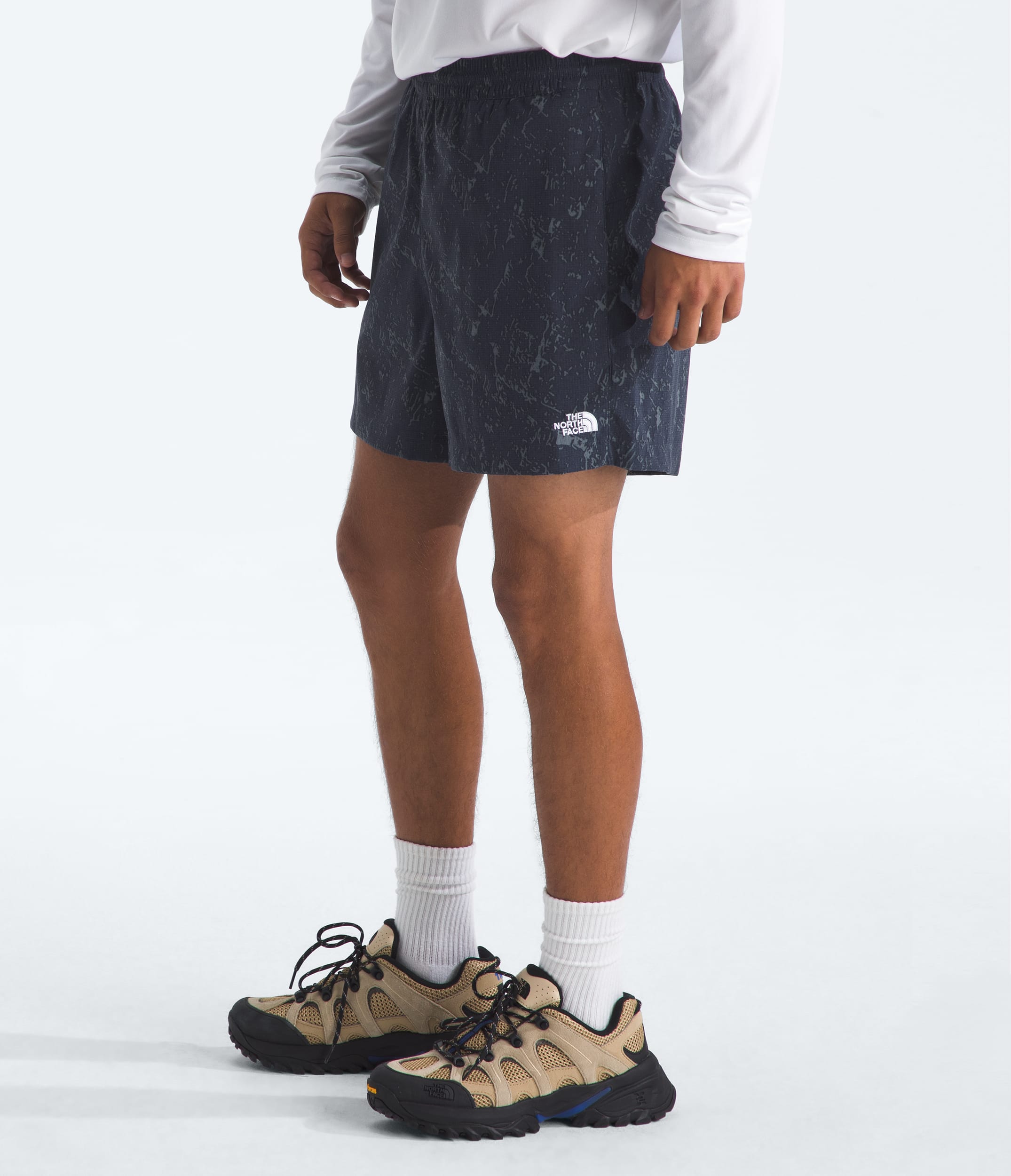 Mens Class V Pathfinder PullOn 5 ShortsPrint TNF MODEL34