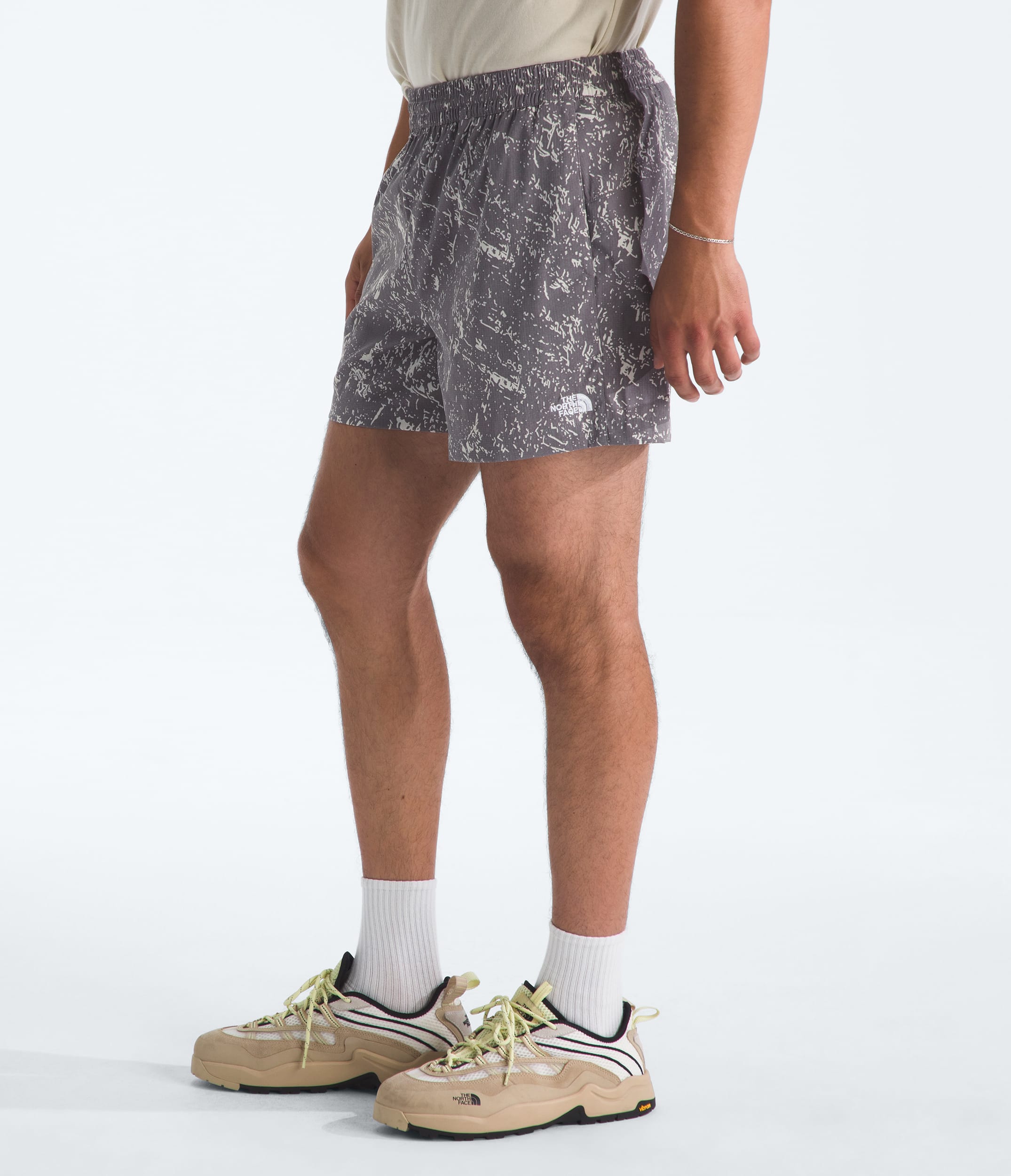 Mens Class V Pathfinder PullOn 5 ShortsPrint TNF MODEL34