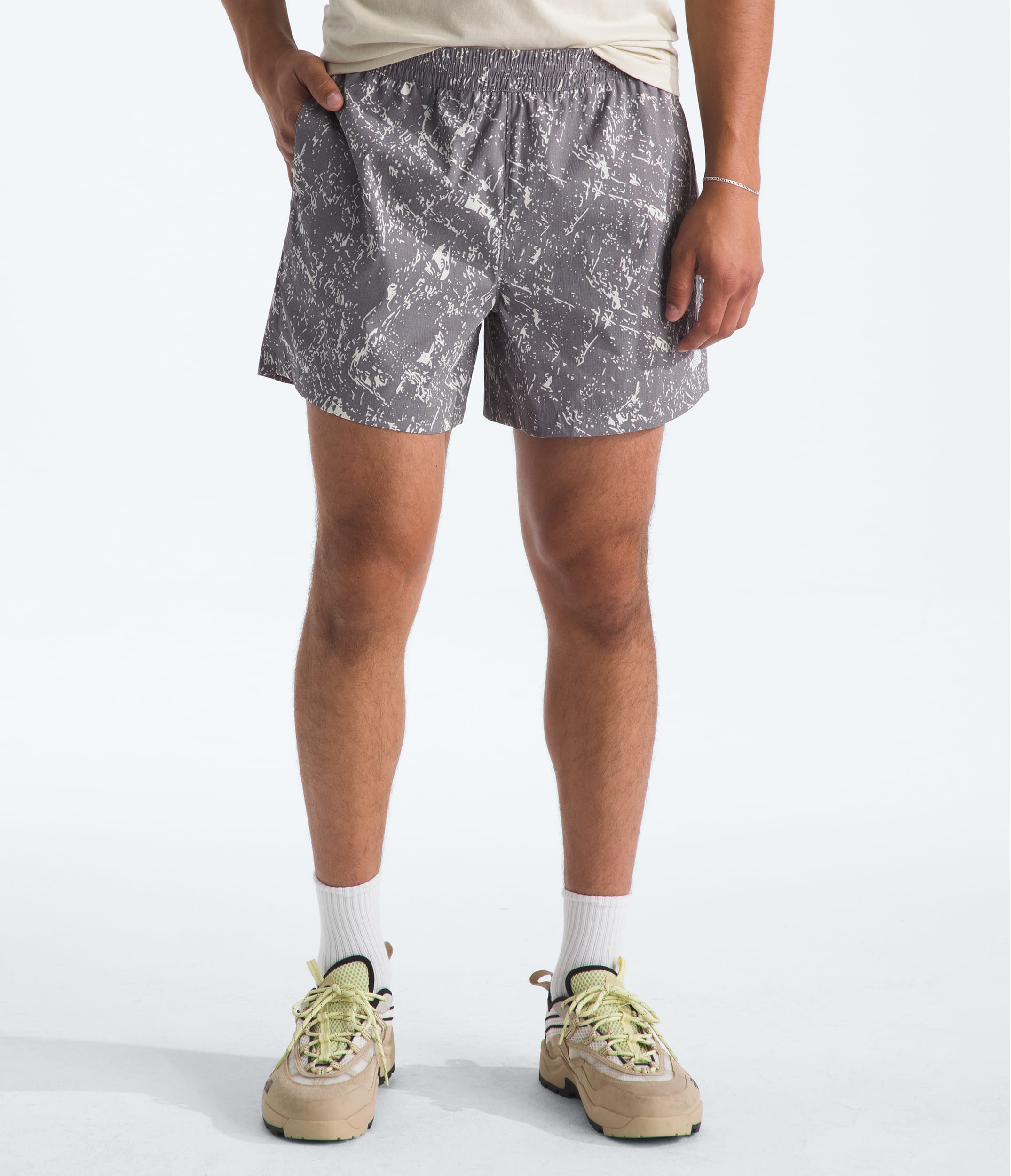 Mens Class V Pathfinder PullOn 5 ShortsPrint TNF Main