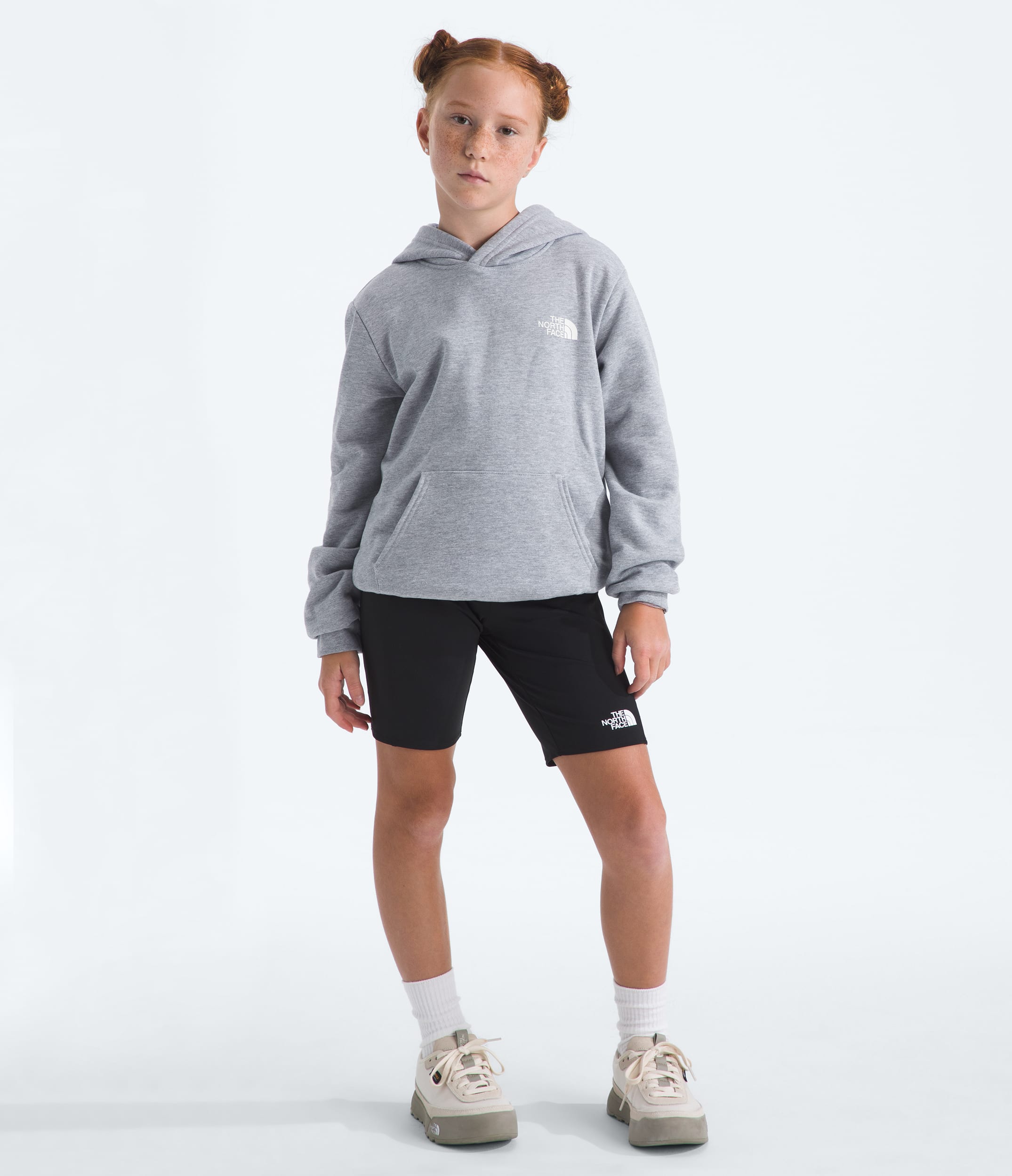 Boys  Girls Ember Fade Regular Hoodie TNF HERO3