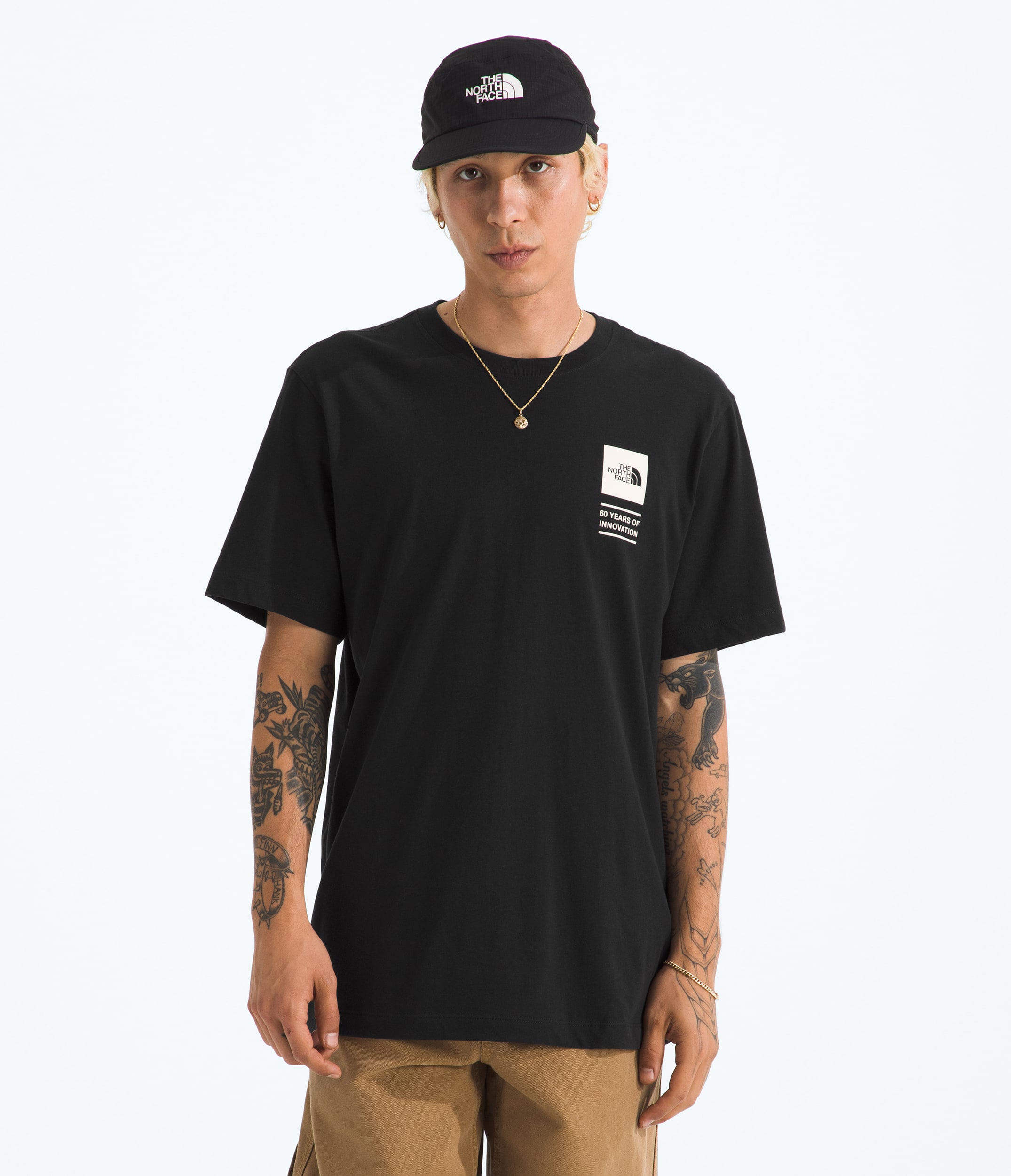 Mens Mountain Mirage Regular ShortSleeve Tee TNF BACK