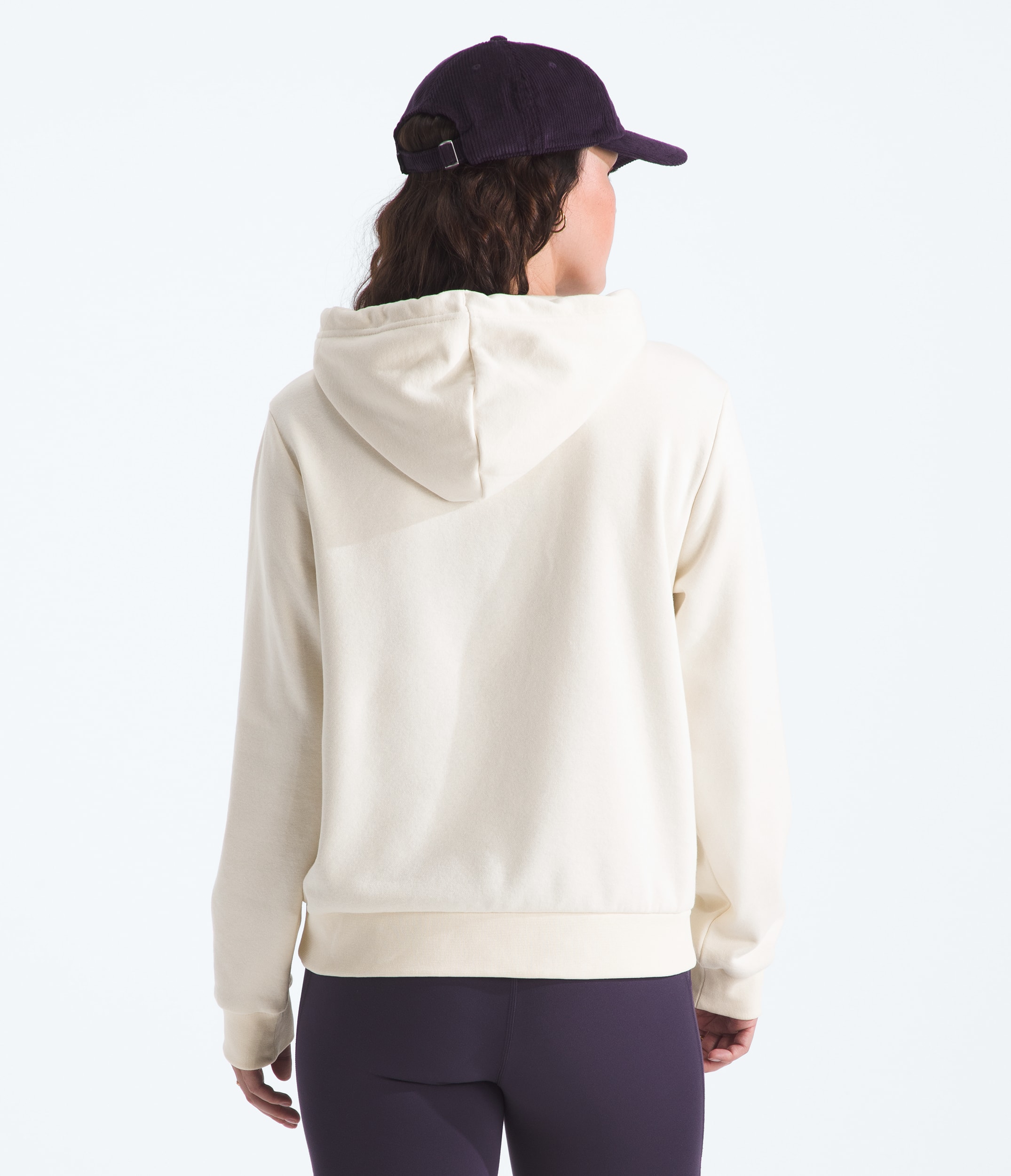 Womens Midnight Ember Regular Hoodie TNF BACK