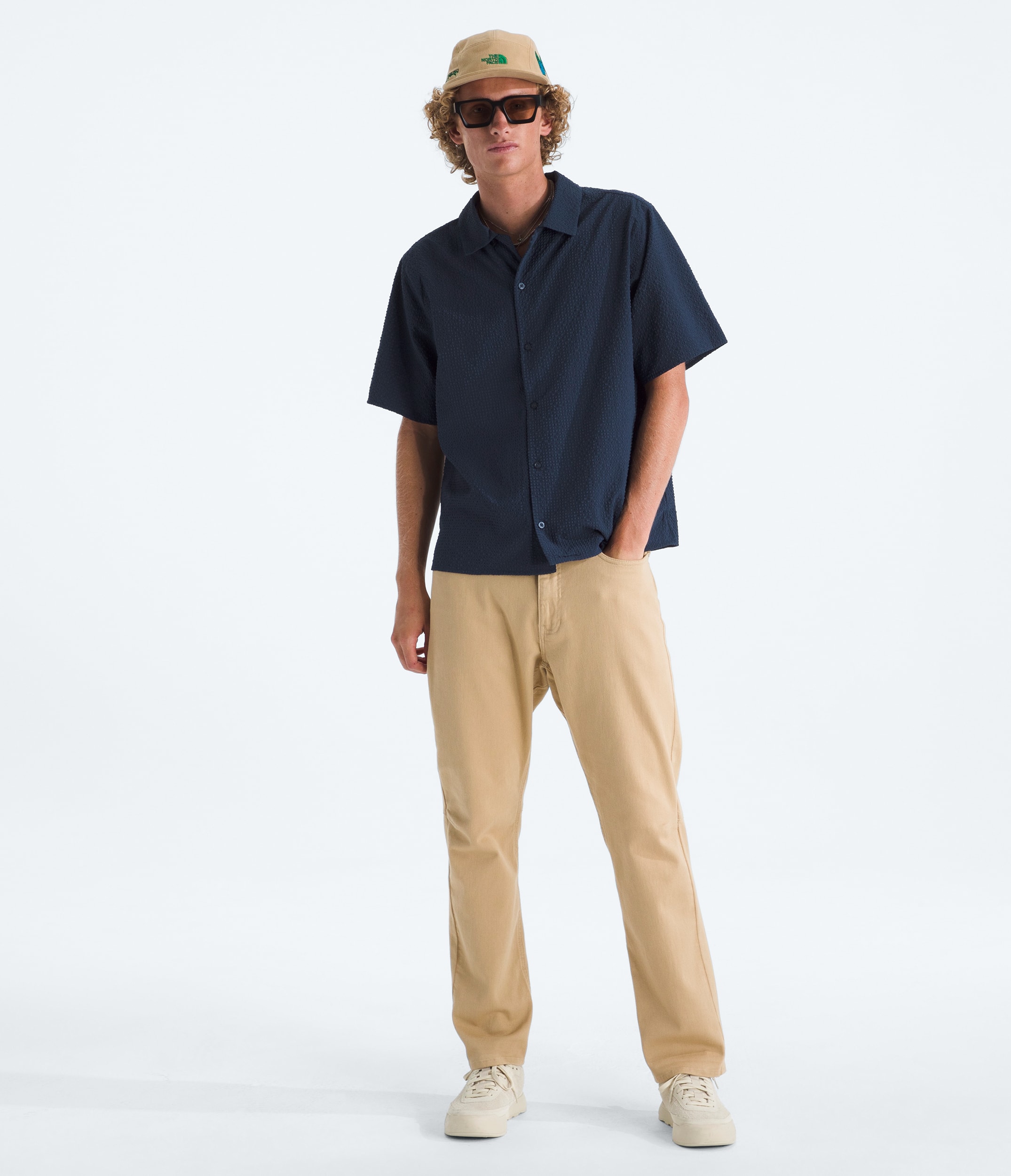 Haut boutonn Pacific City Button Down pour hommes TNF HERO2