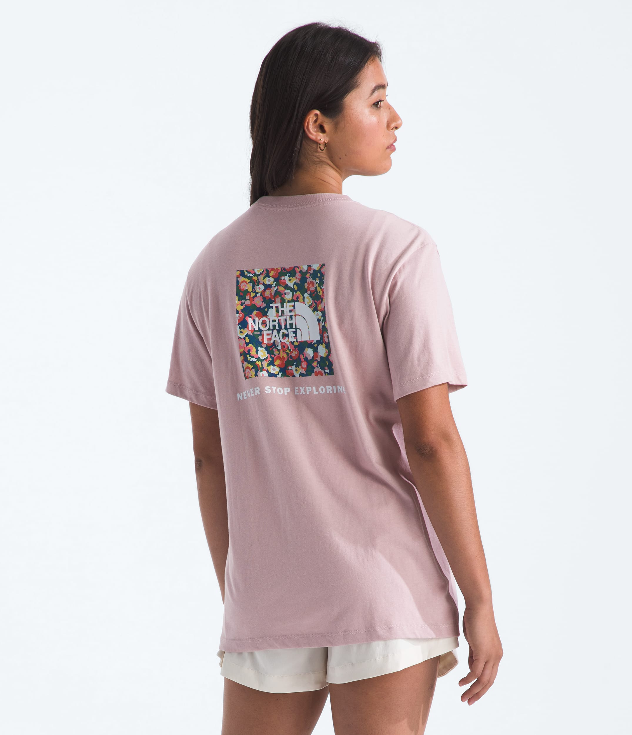 Womens Wildflower Relaxed ShortSleeve Tee TNF Main