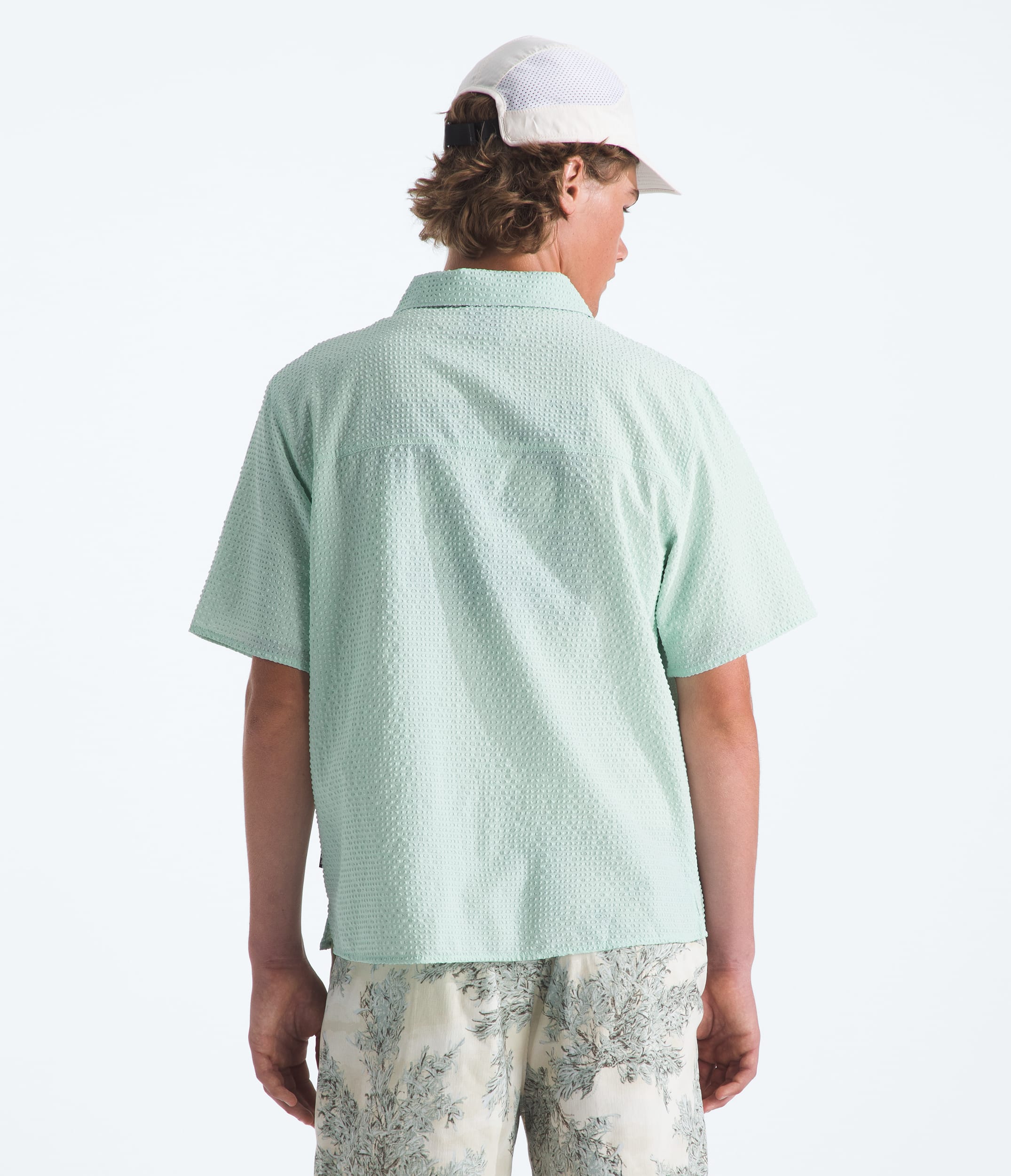 Mens Pacific City Button Down TNF BACK