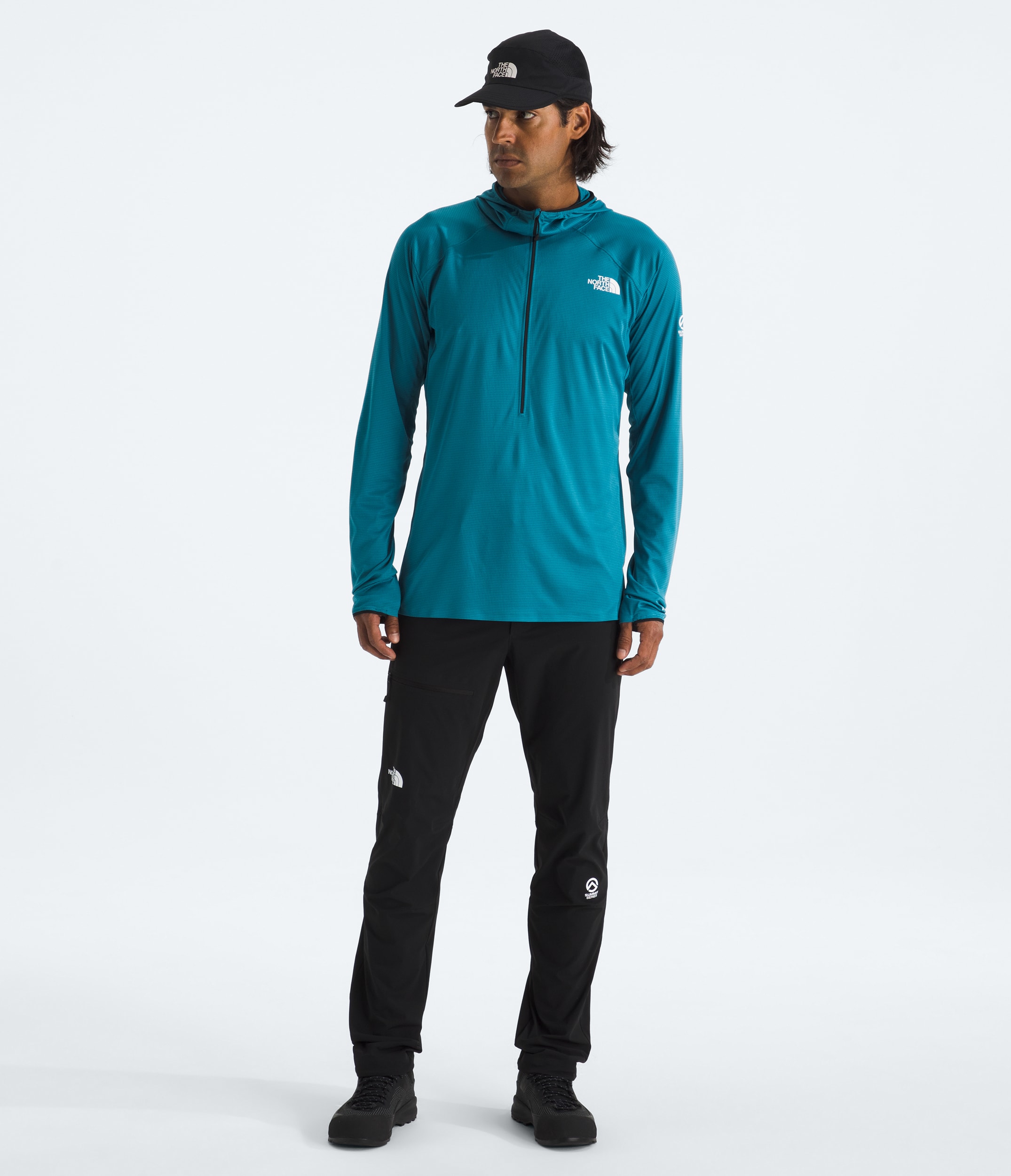 Mens Summit Series Direct Sun Hoodie TNF HERO2