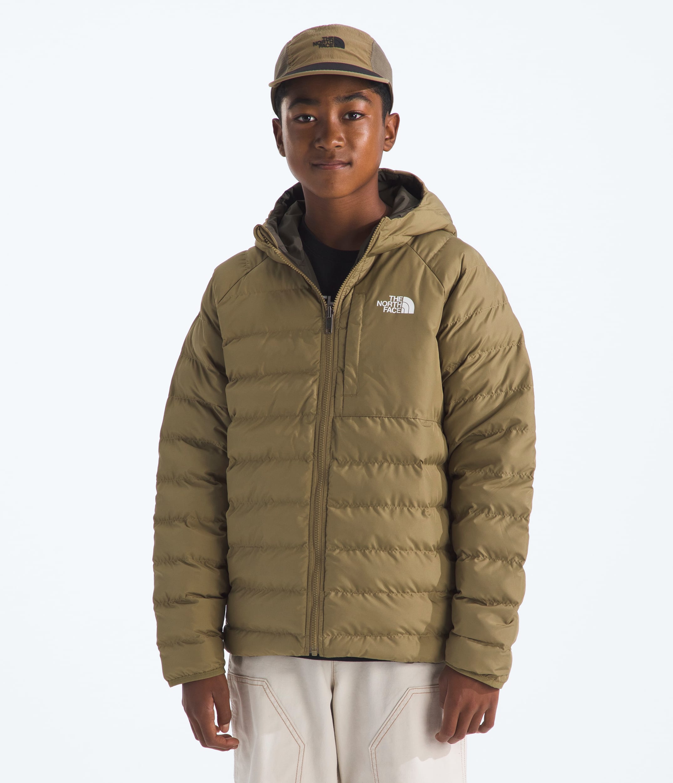 Boys Reversible Perrito Hooded Jacket TNF Main