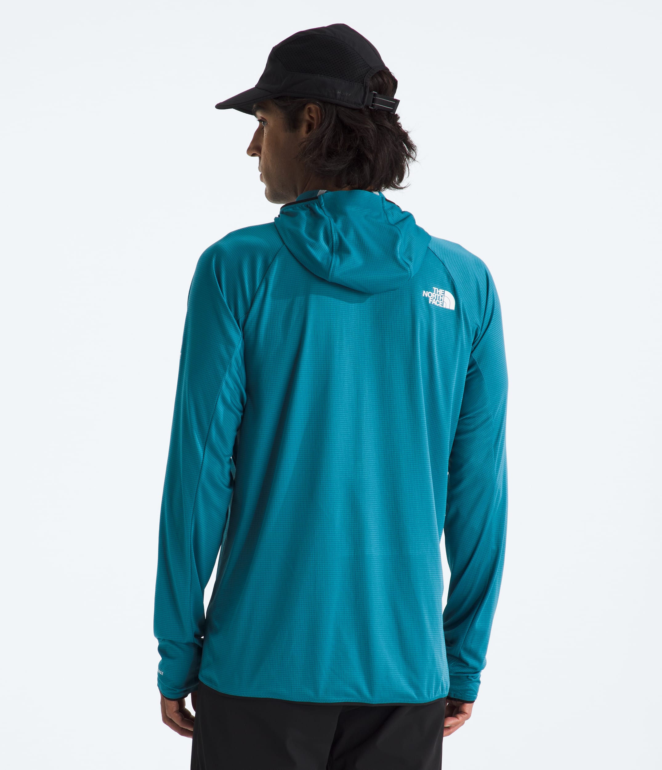 Mens Summit Series Direct Sun Hoodie TNF BACK