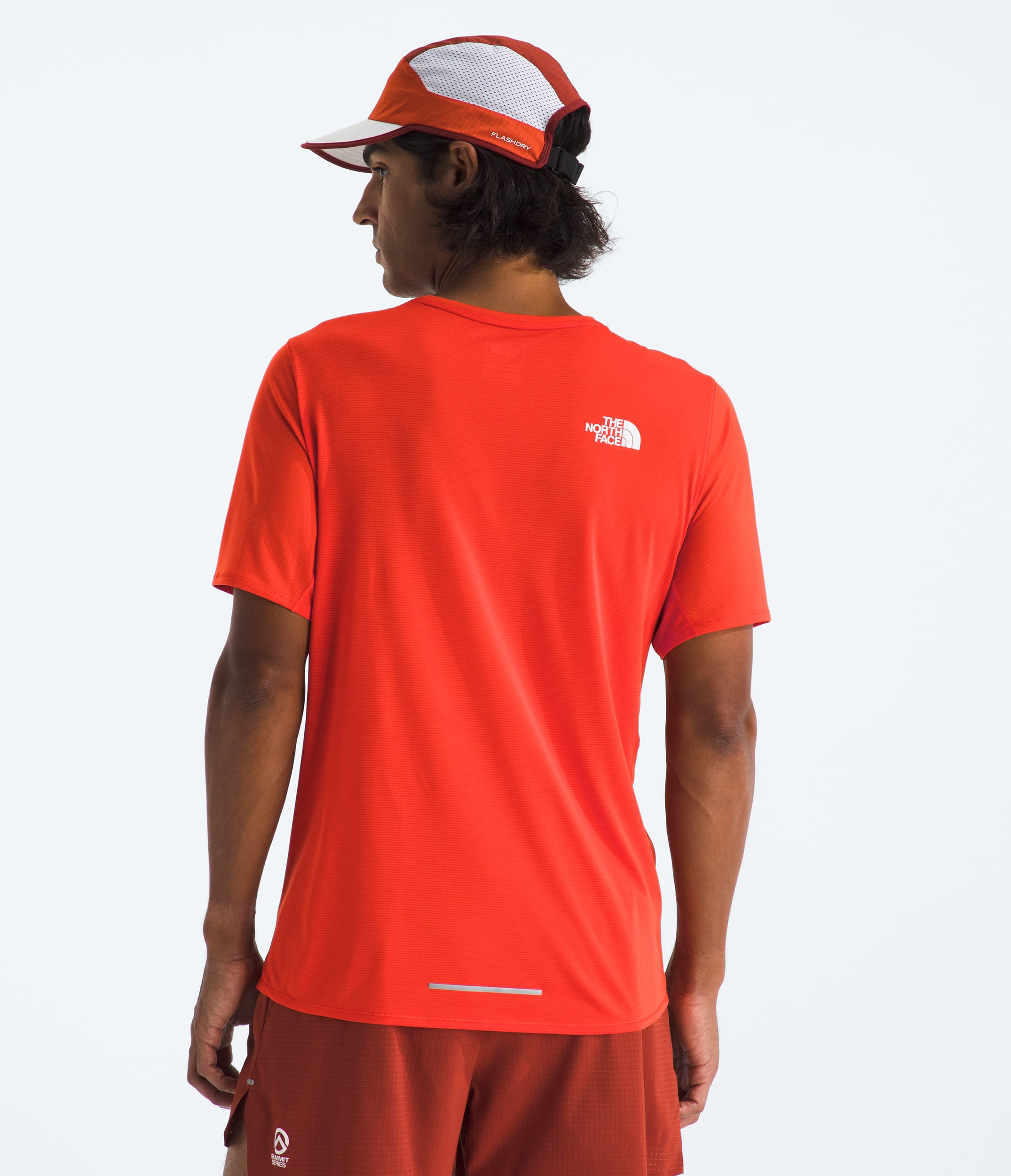 Mens Summit Series High Trail ShortSleeve TNF BACK