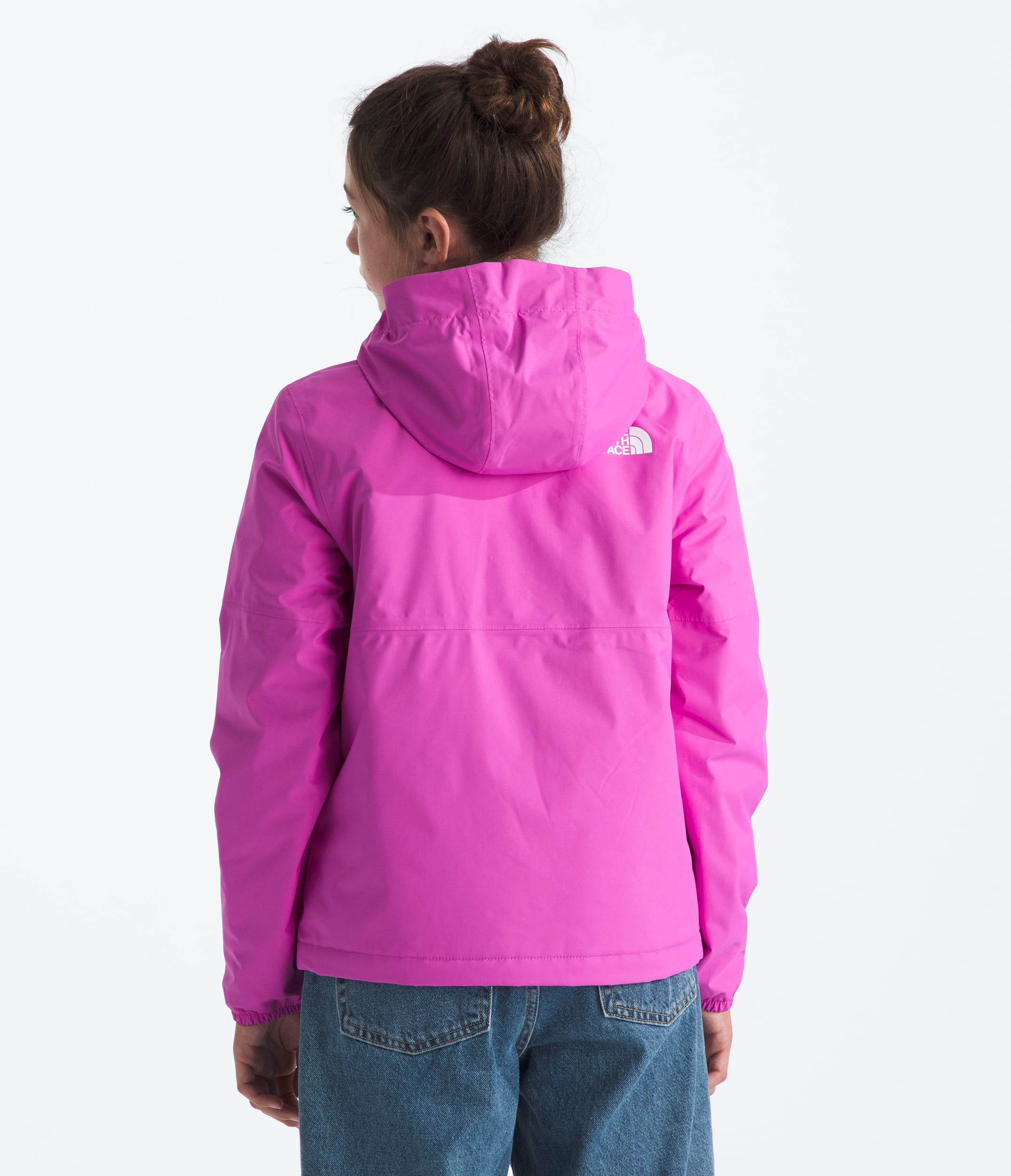 Girls Warm Antora Rain Jacket TNF BACK