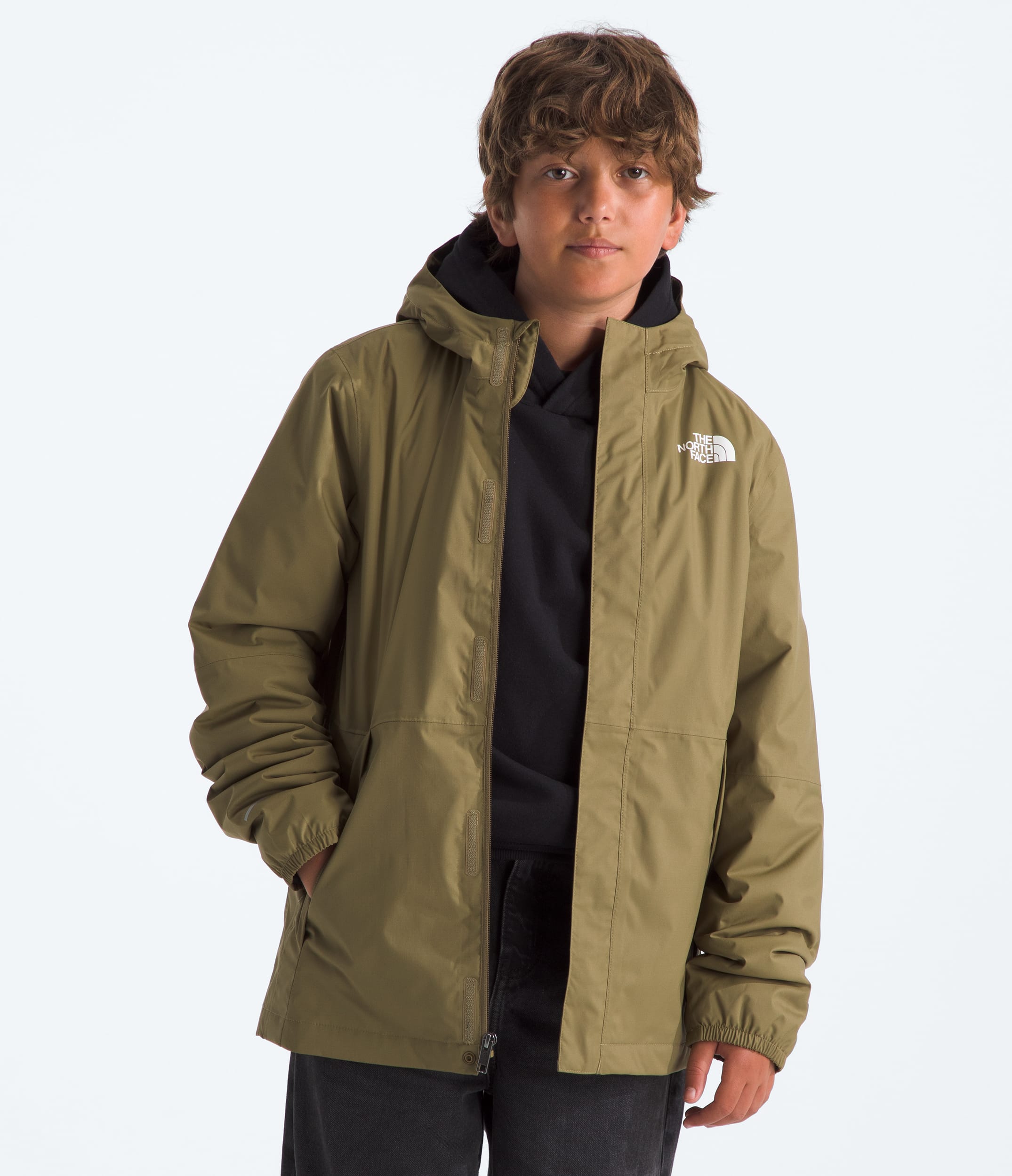Boys Warm Antora Rain Jacket TNF HERO