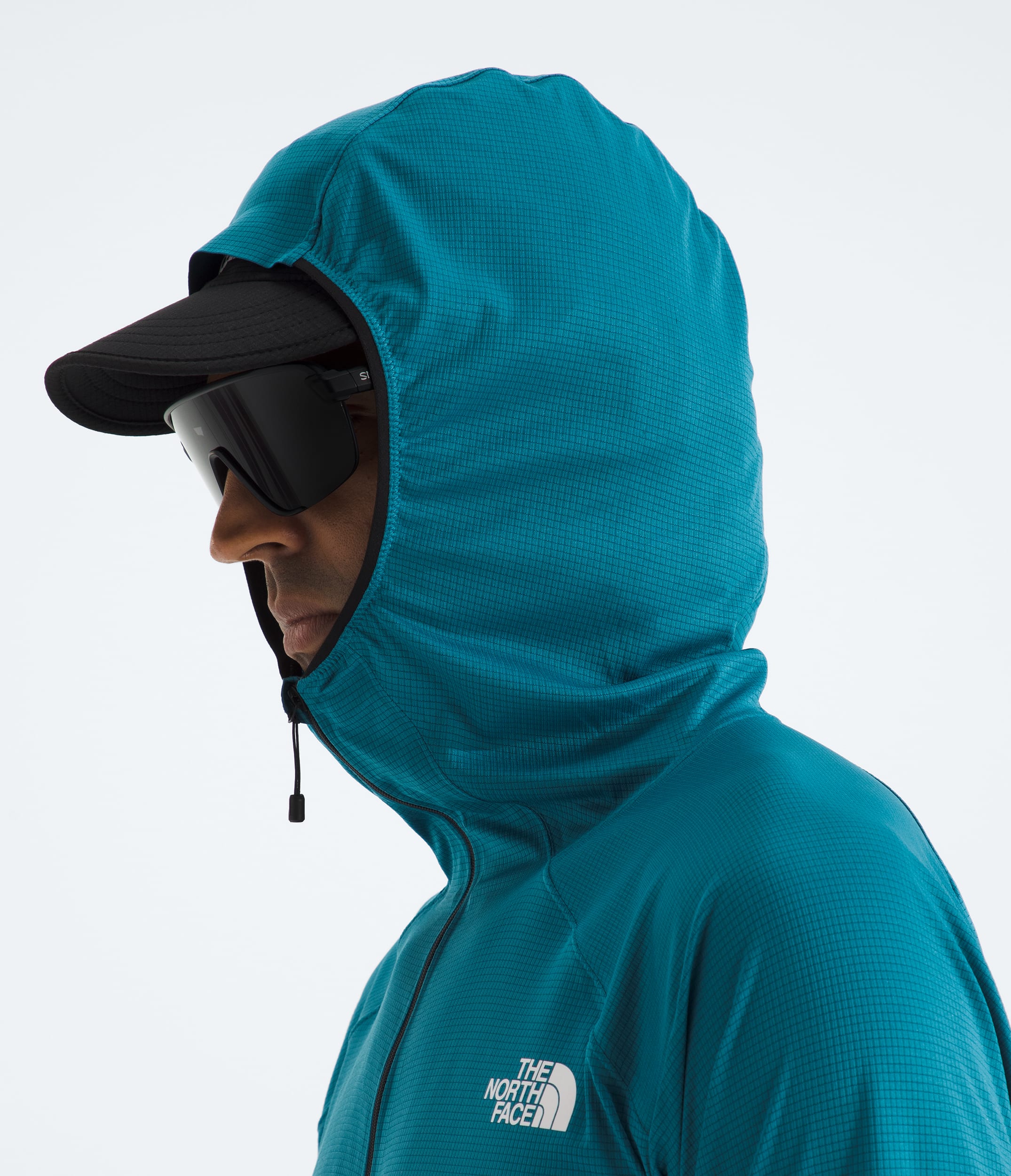Mens Summit Series Direct Sun Hoodie TNF MODELHOOD2