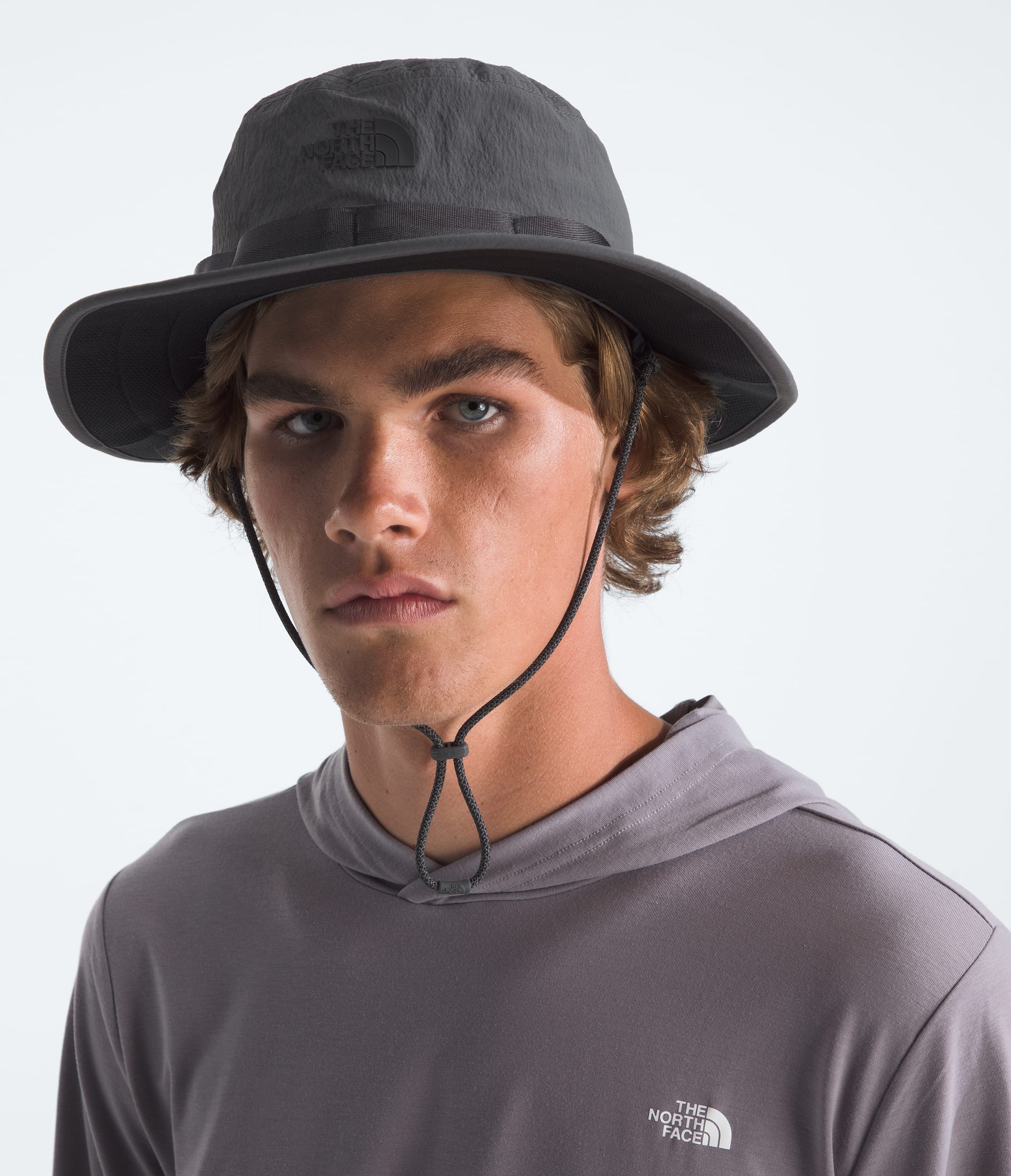 Class V Brimmer Hat TNF Anthracite Grey MODELBACK