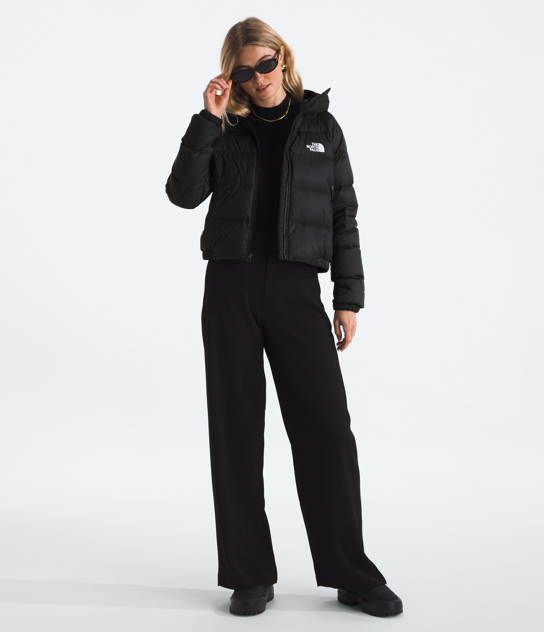 Womens Hydrenalite Down Hoodie TNF TNF Black HERO2