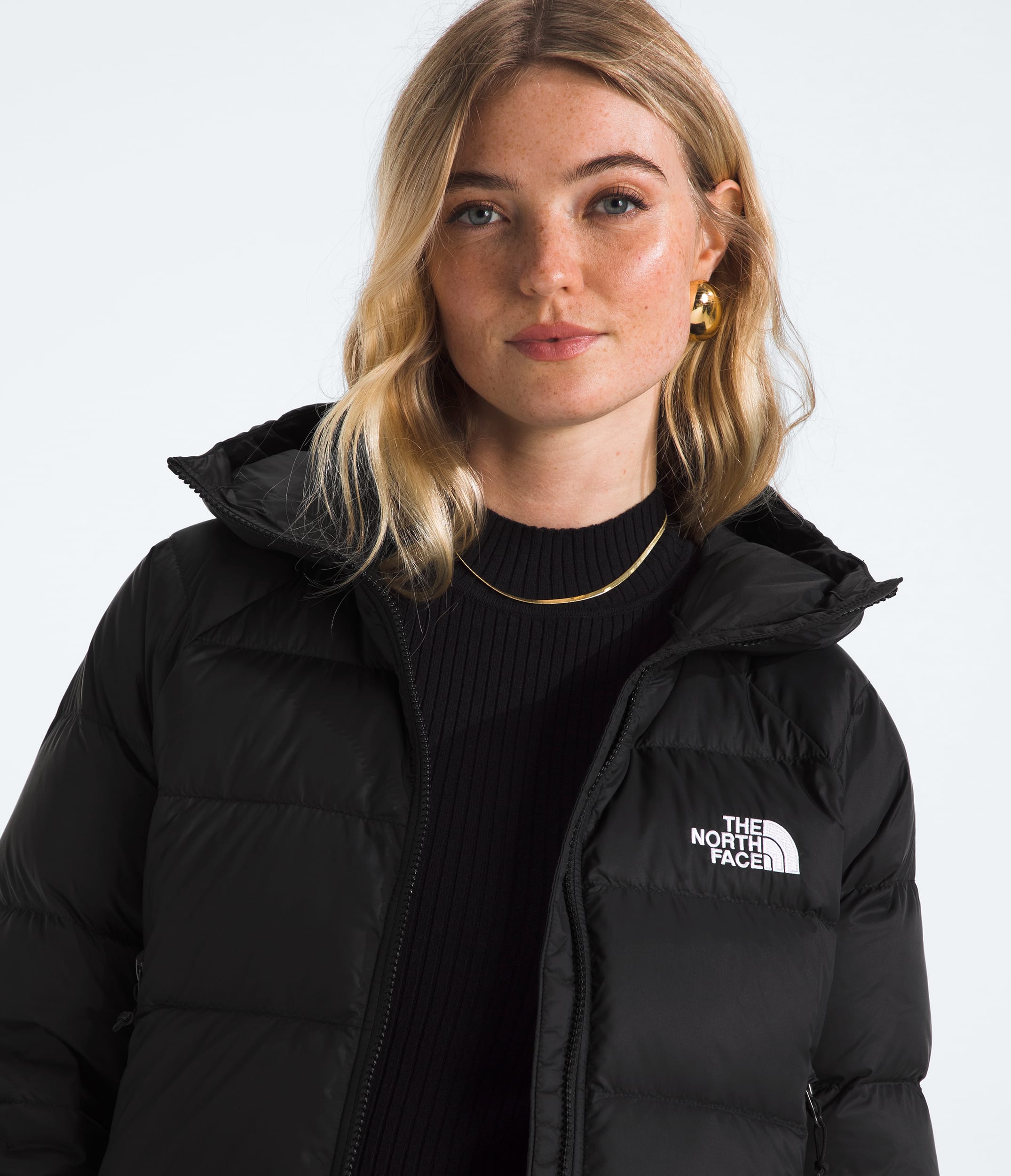 Womens Hydrenalite Down Hoodie TNF TNF Black HERO3