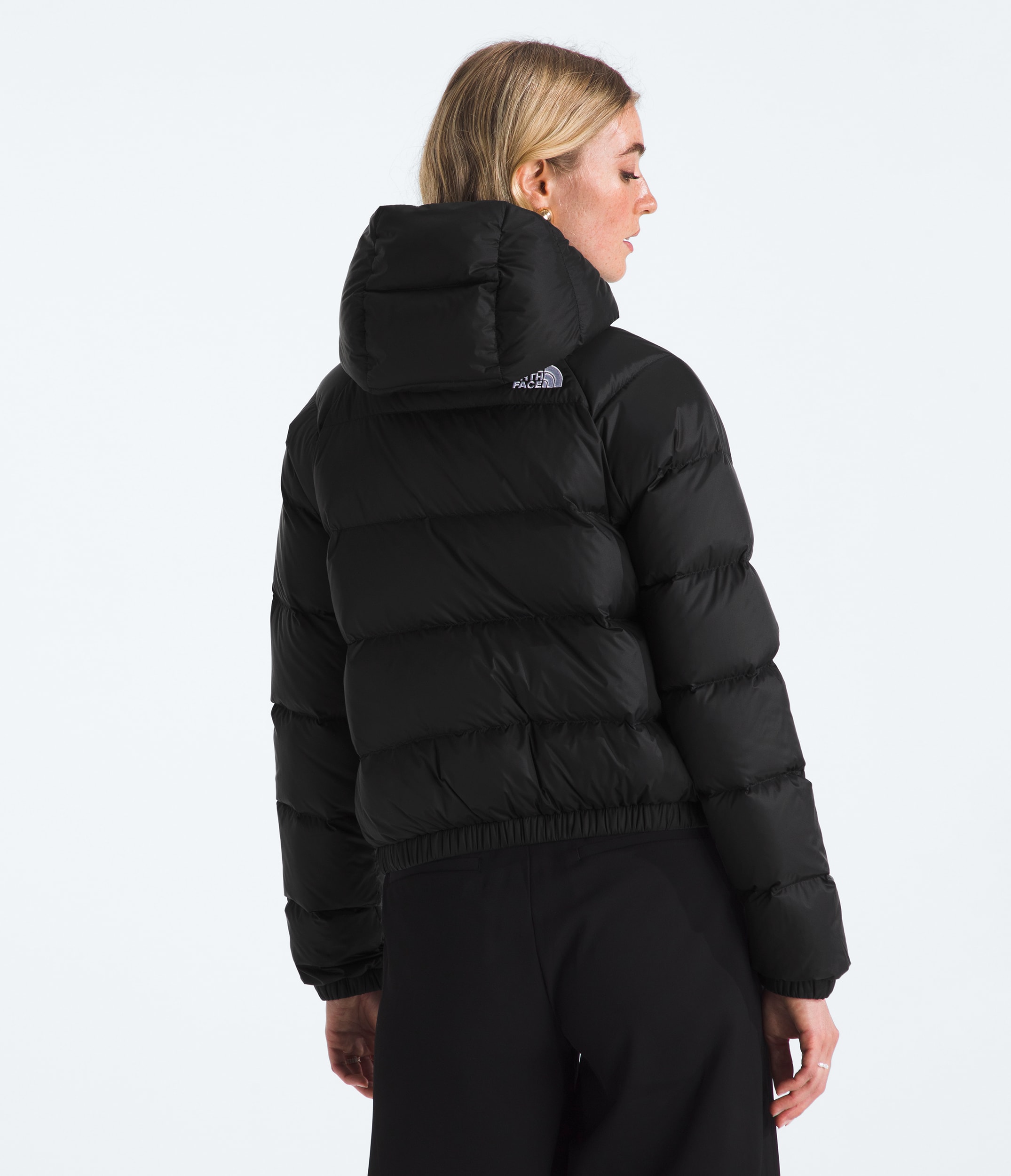 Womens Hydrenalite Down Hoodie TNF TNF Black BACK