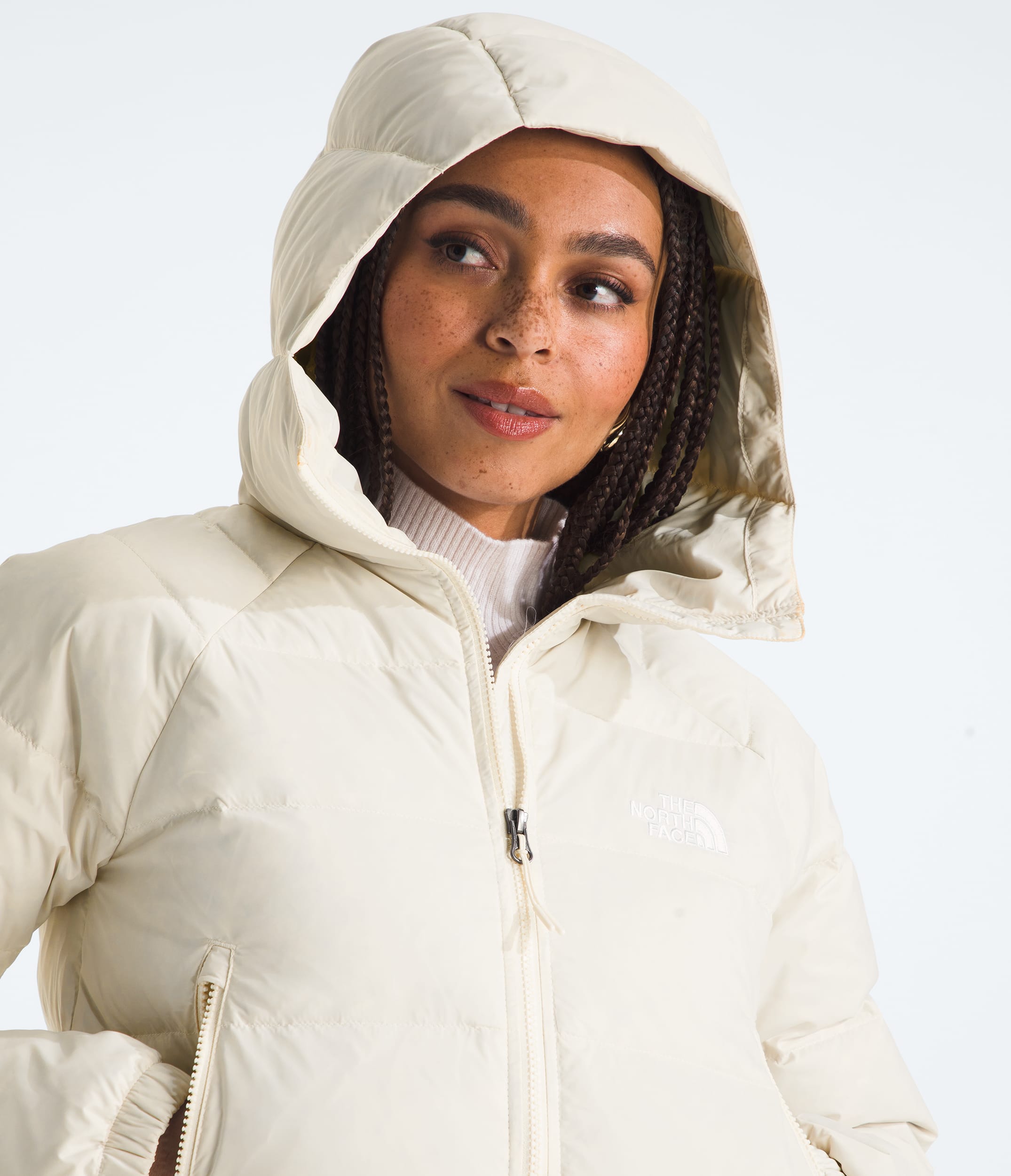 Womens Hydrenalite Down Hoodie TNF MODELHOOD2