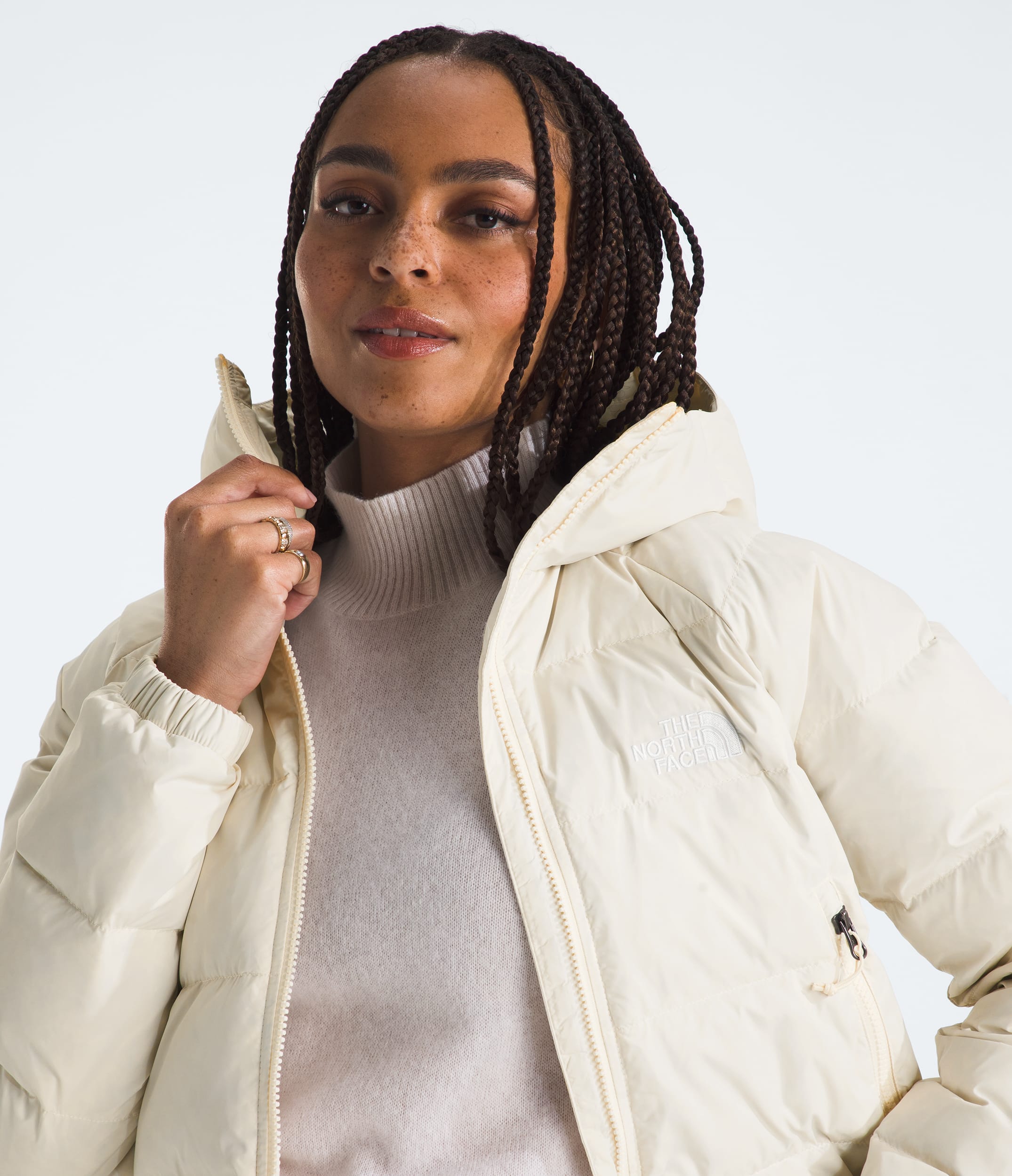 Womens Hydrenalite Down Hoodie TNF HERO3