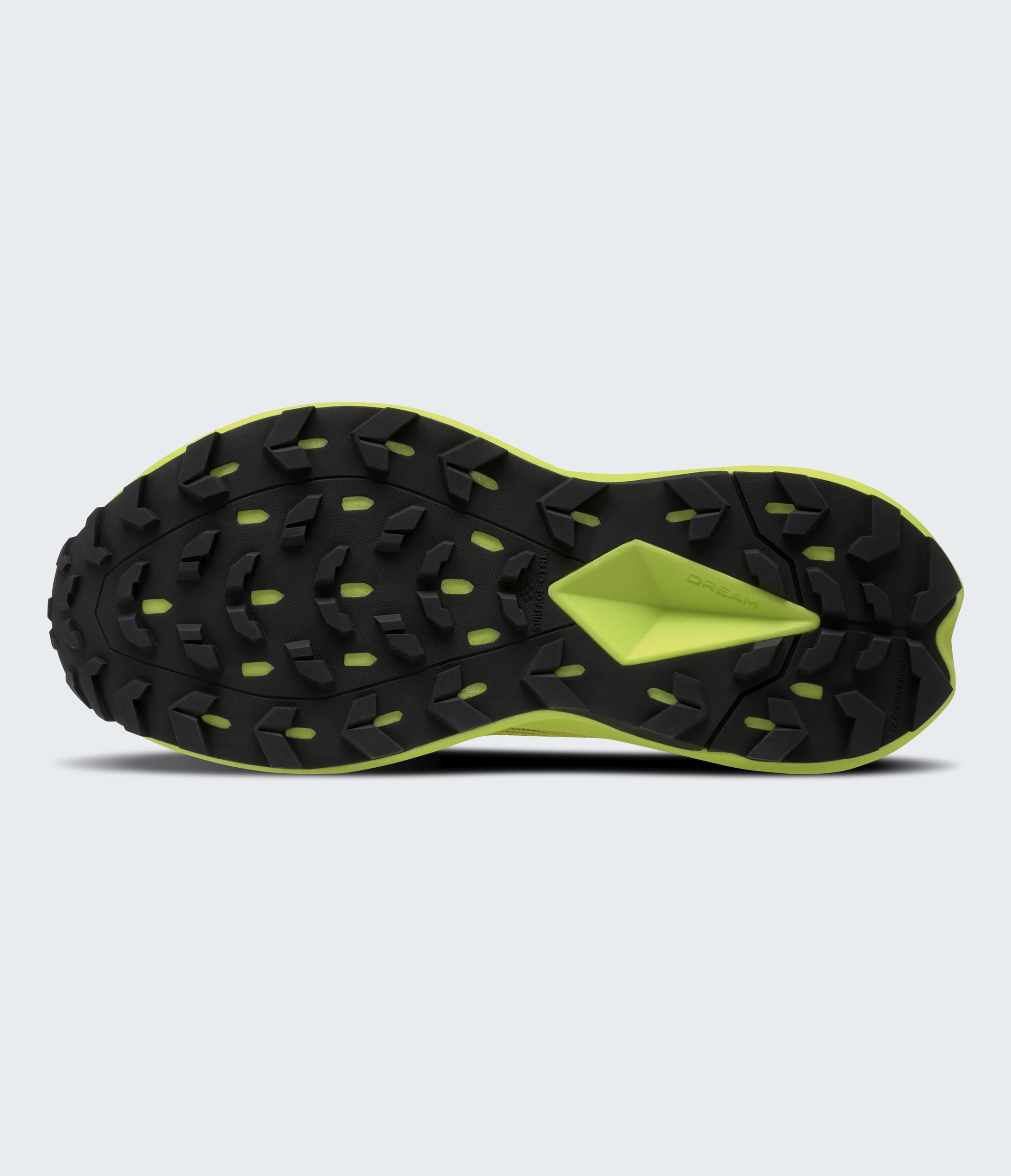 Mens VECTIV Enduris 4 Shoes TNF Fizz LimeTnf Black DETAILSOLE