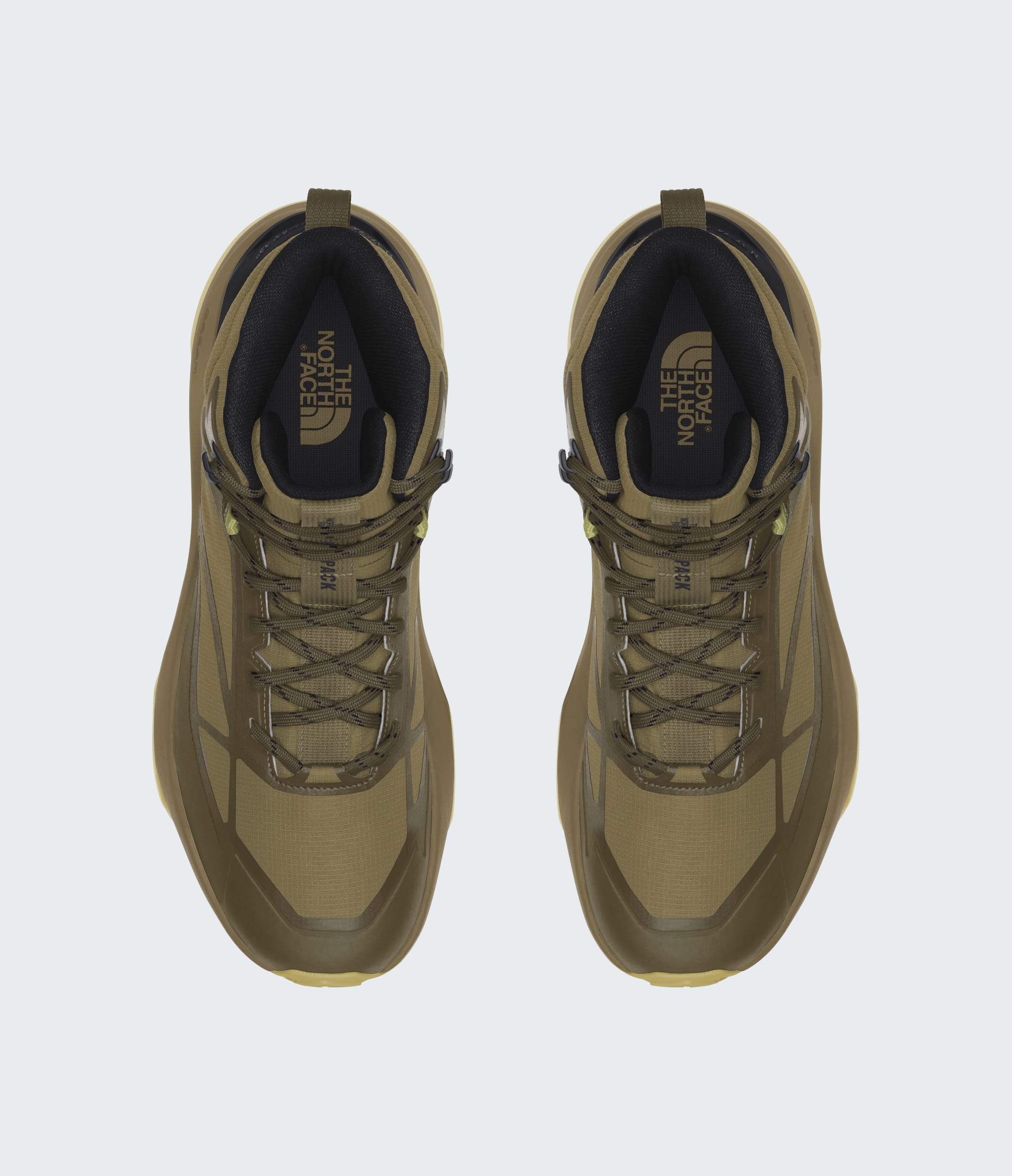 Mens Fastpack Mid Waterproof Boots TNF DETAILINSTEP