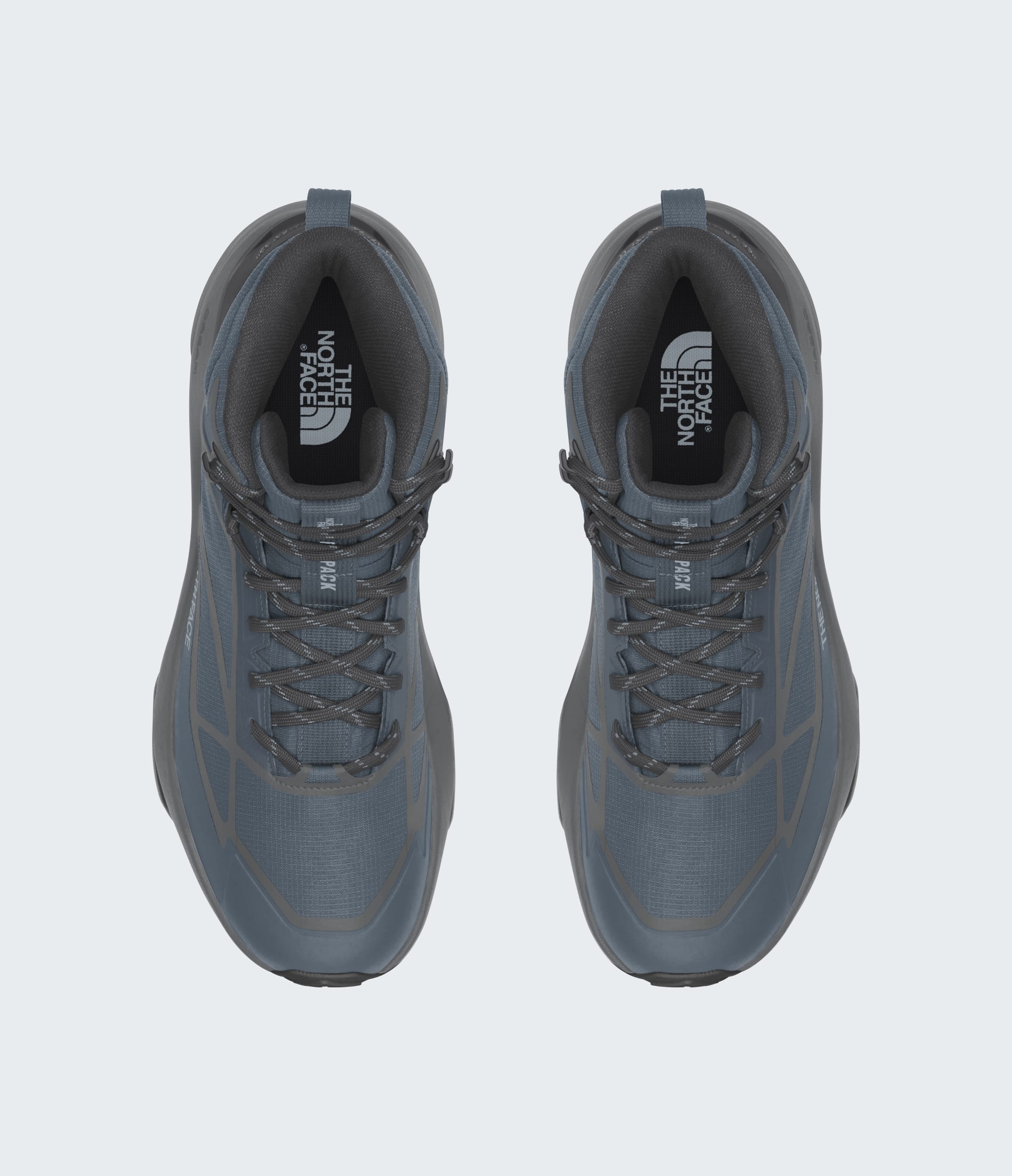 Mens Fastpack Mid Waterproof Boots TNF Granite GreyAnthracite Grey DETAILINSTEP