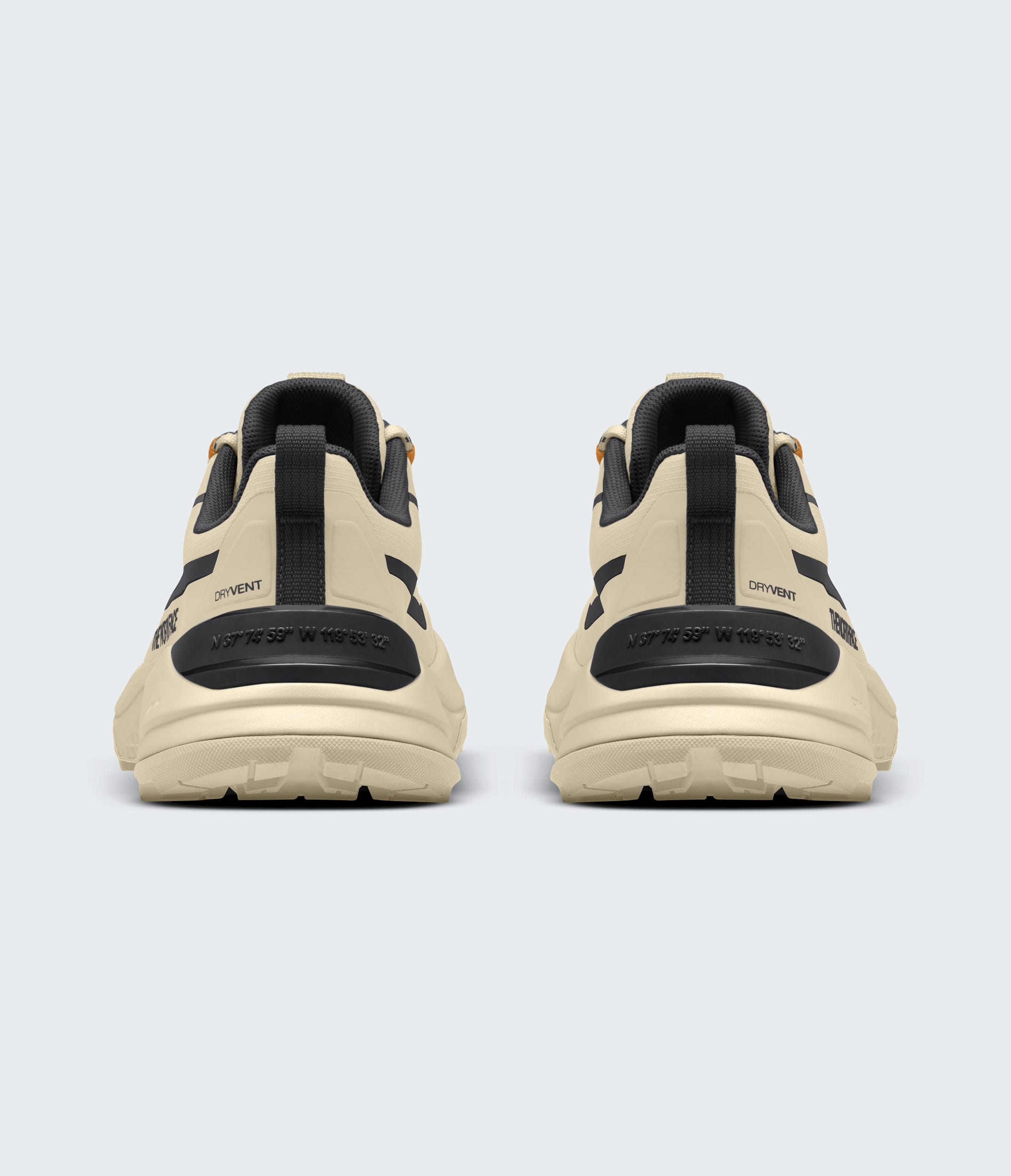 Mens Fastpack Waterproof Shoes TNF BACK