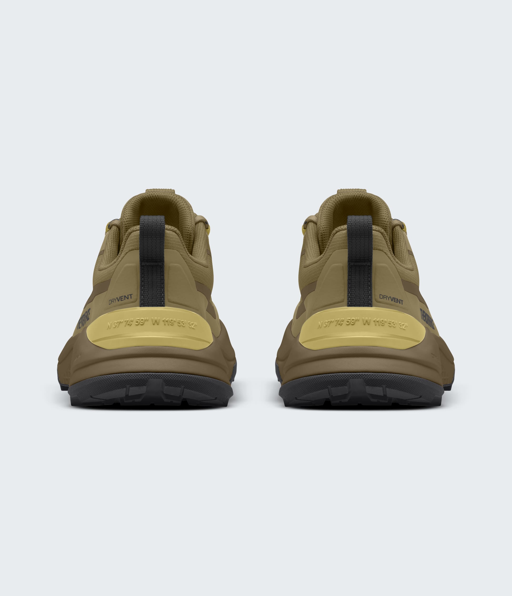 Mens Fastpack Waterproof Shoes TNF BACK