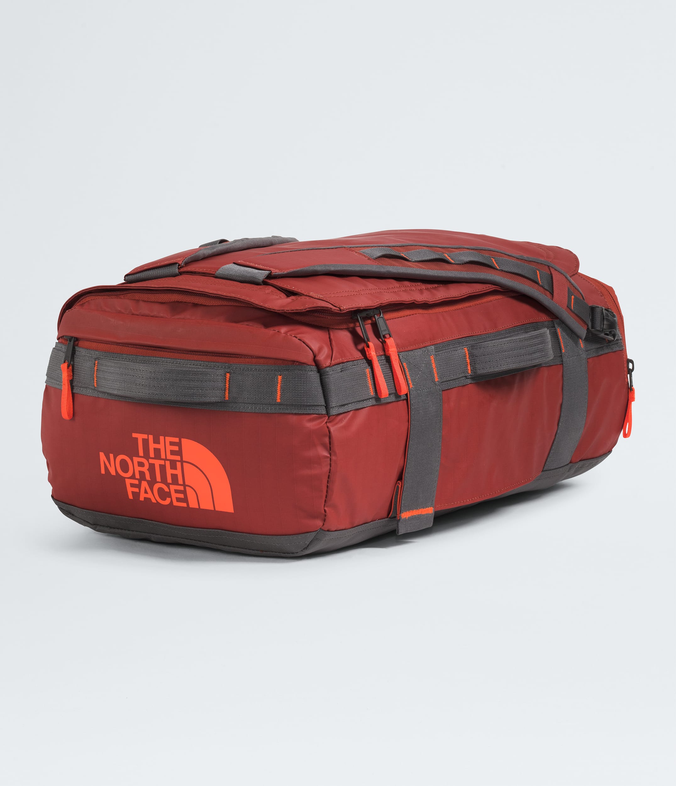 Base Camp Voyager Duffel32L TNF Iron ClayAnthracite GreyLava Red FRONT34