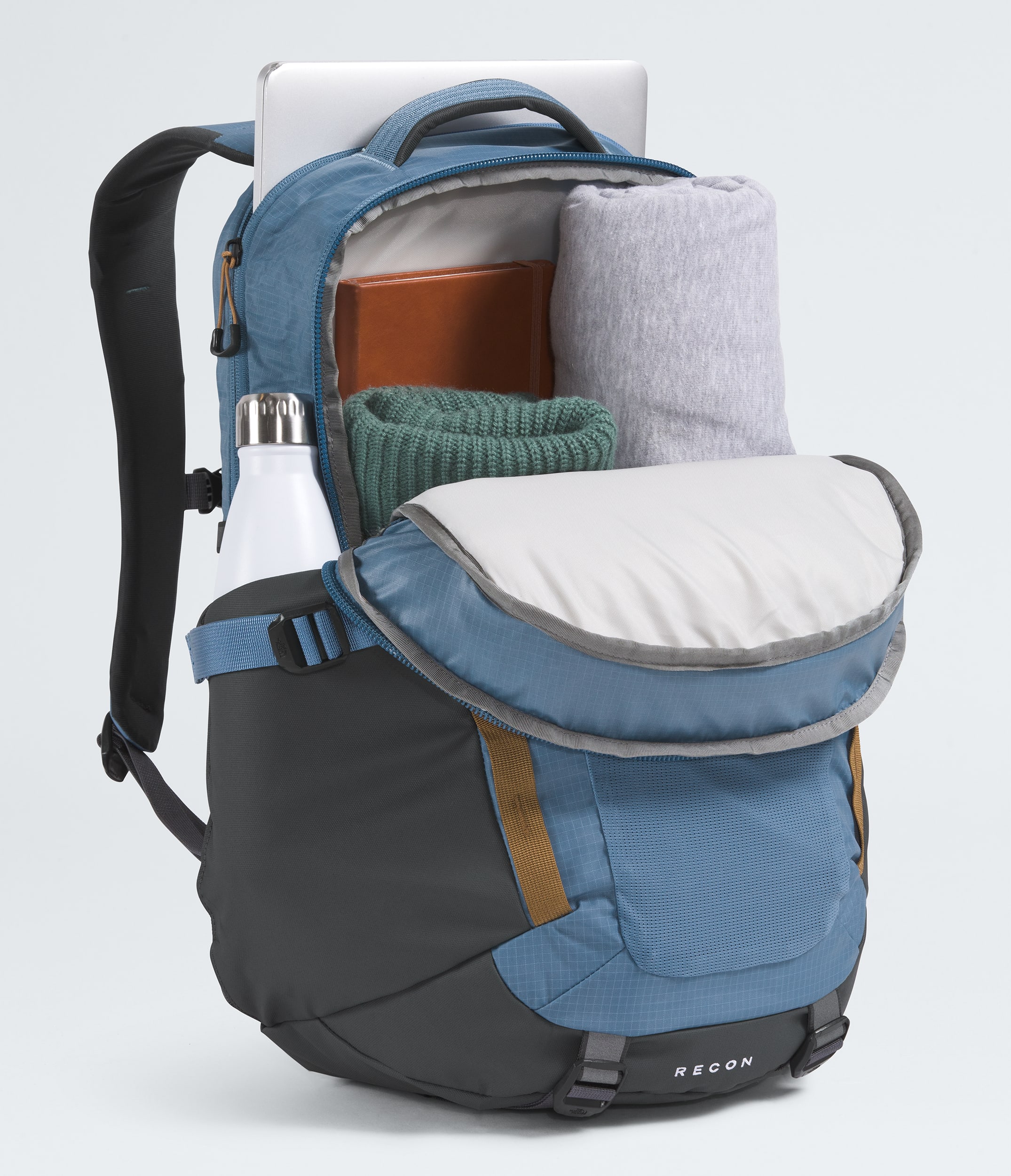 north face backpack subtle green The North Face Recon Backpack - duck green/new taupe green