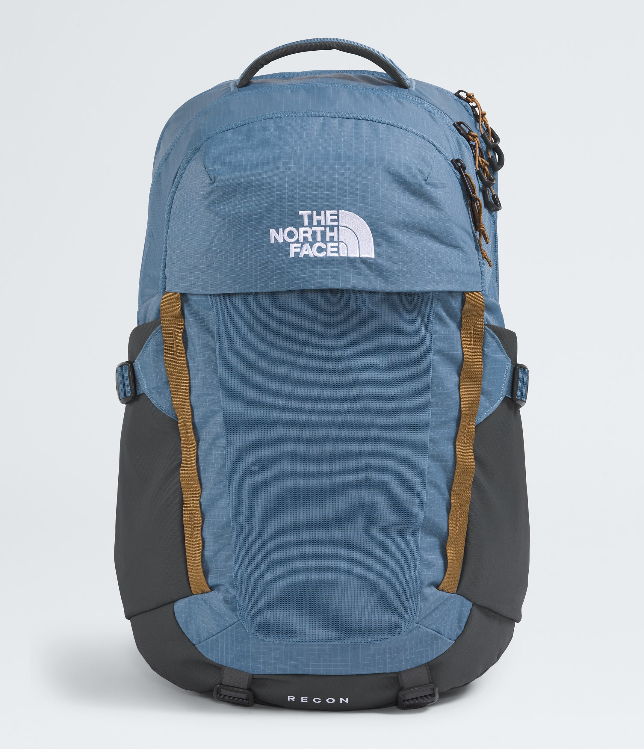 limestone north face backpack Recon Backpack in Limestone Grey and Asphalt Grey by The North Face