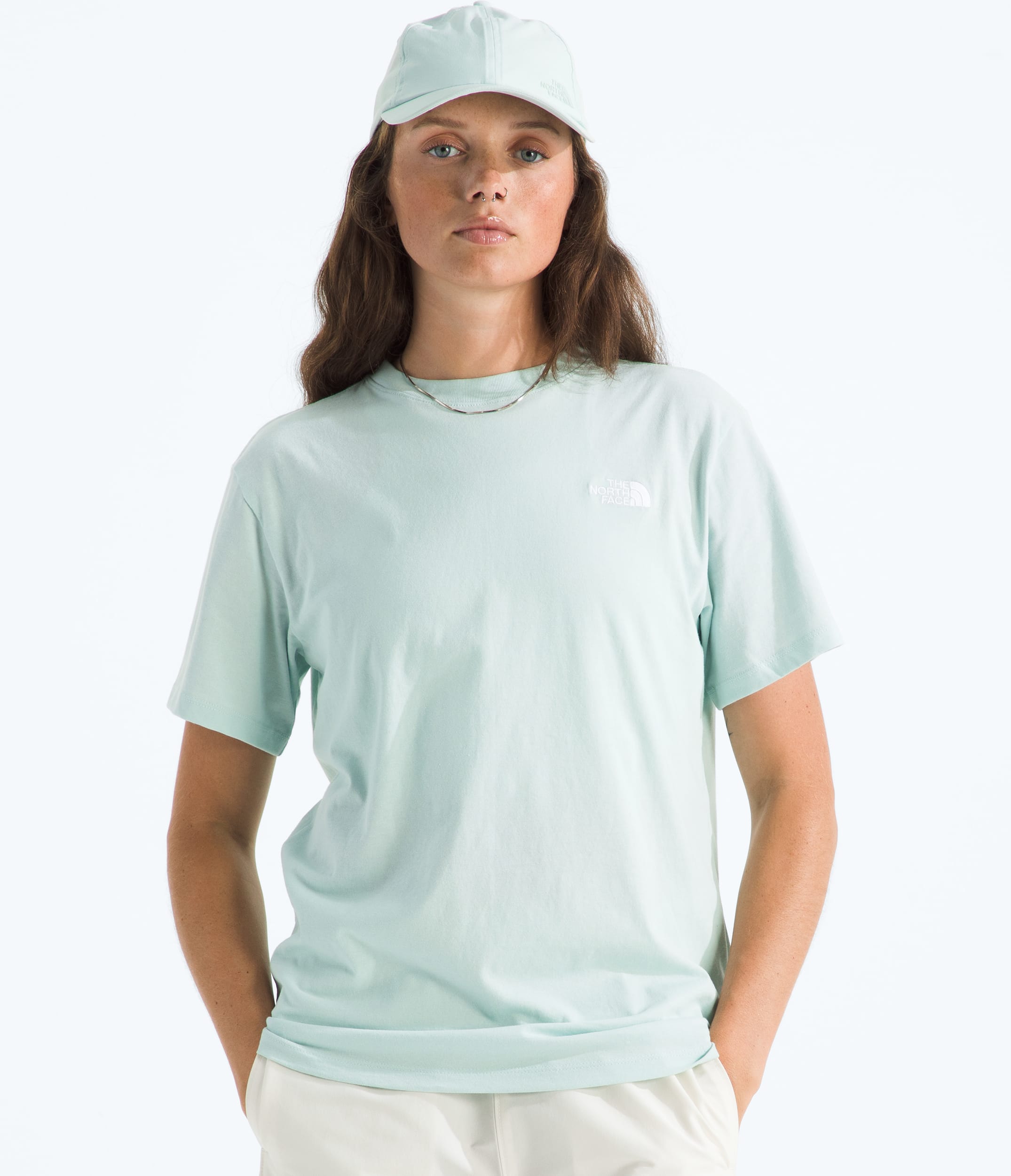 Womens Evolution Simple Dome Relaxed ShortSleeve Tee TNF Main