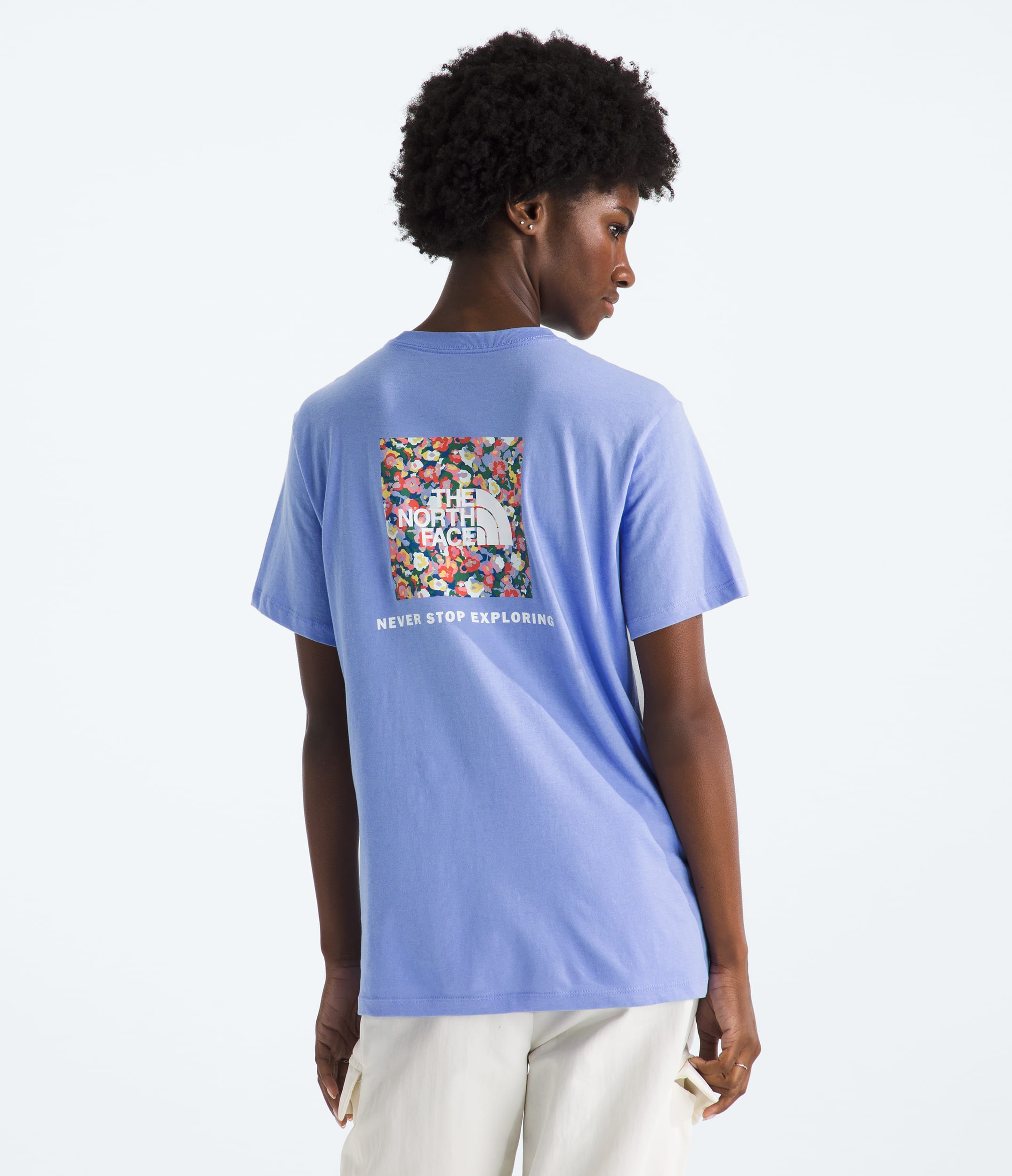Womens Wildflower Relaxed ShortSleeve Tee TNF Main