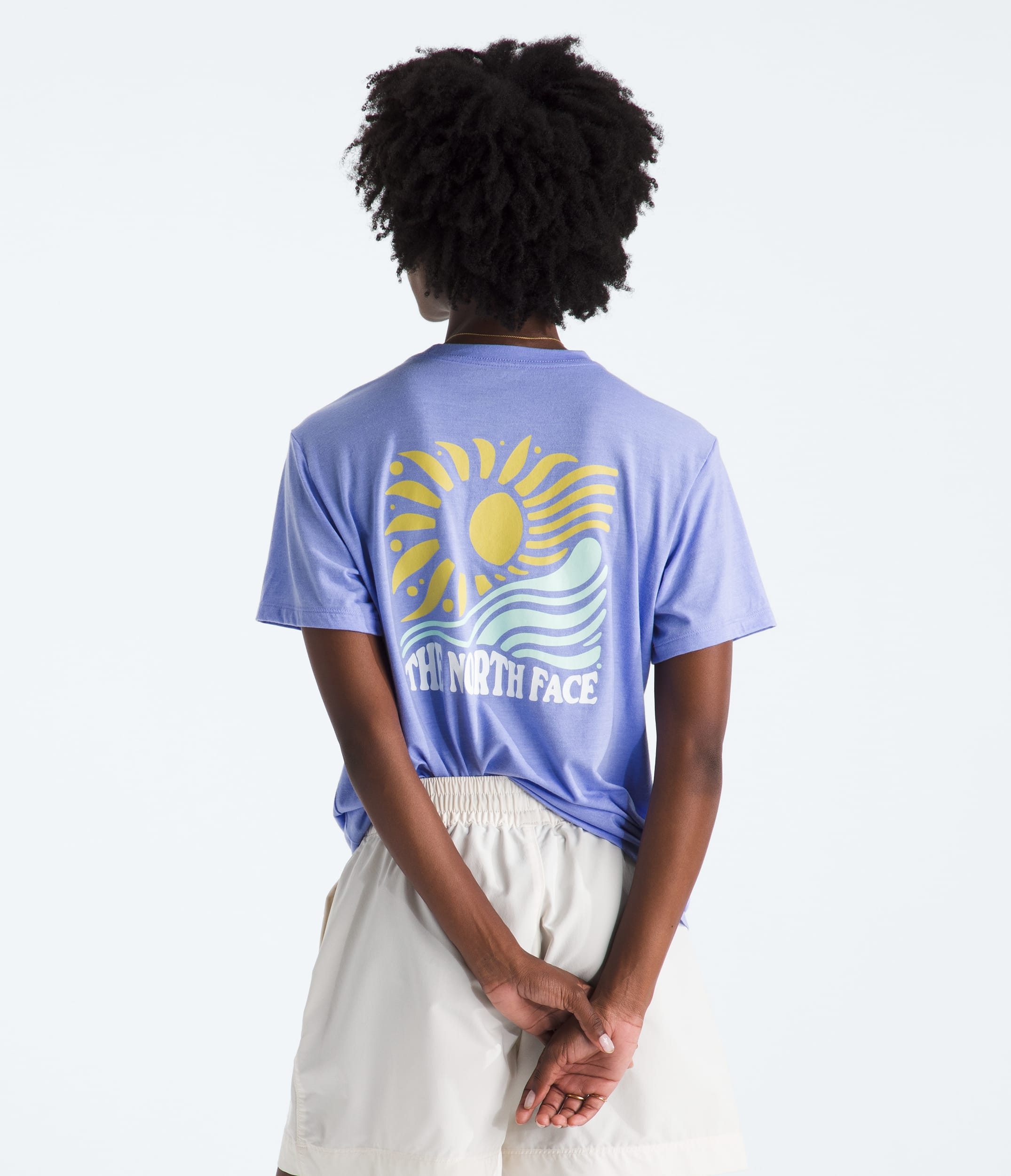 Womens TriBlend Vibey Sun ShortSleeve Tee TNF Main