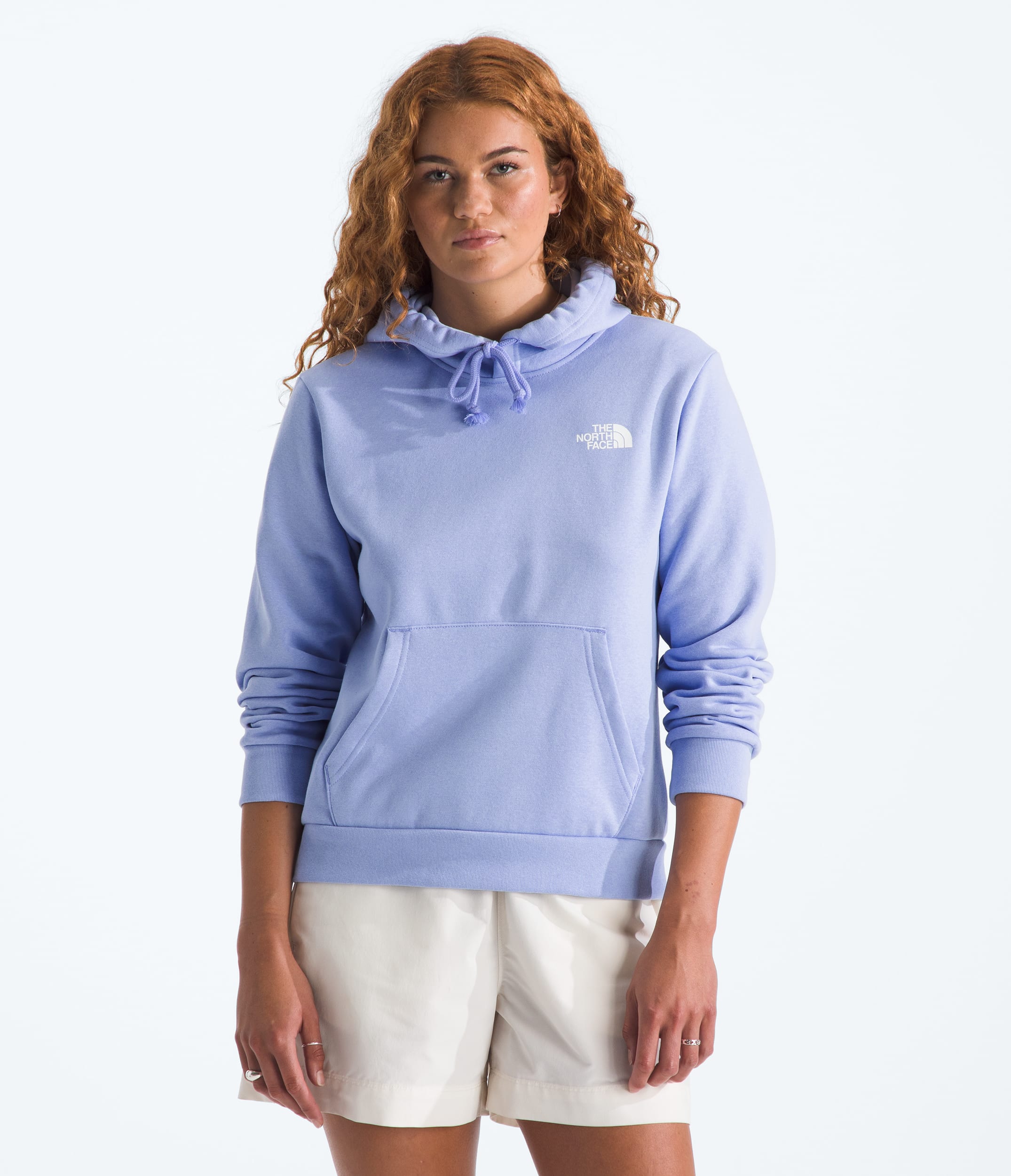 Womens Pebble Path Regular Hoodie TNF BACK