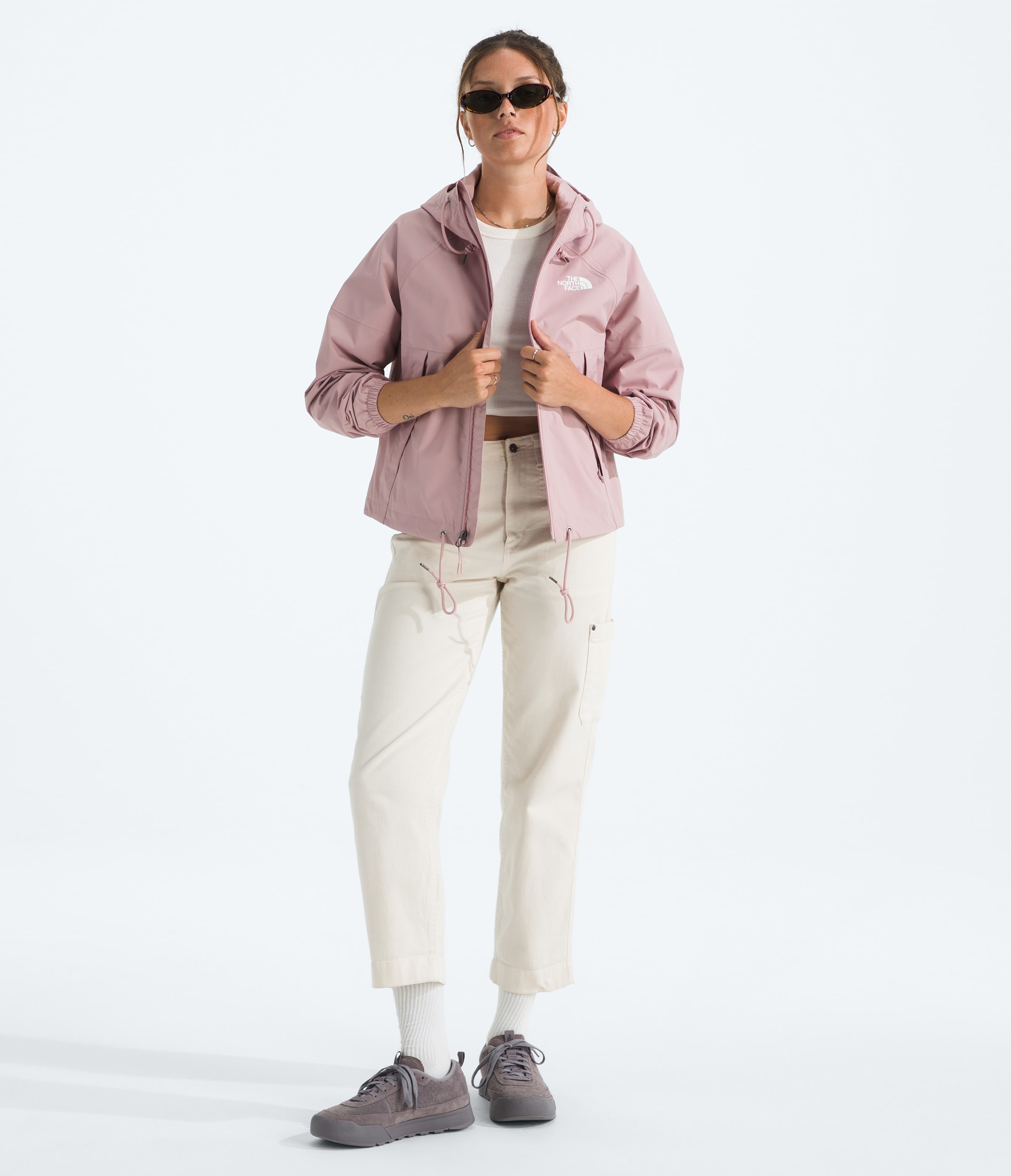 Womens Antora Rain Hoodie TNF HERO2