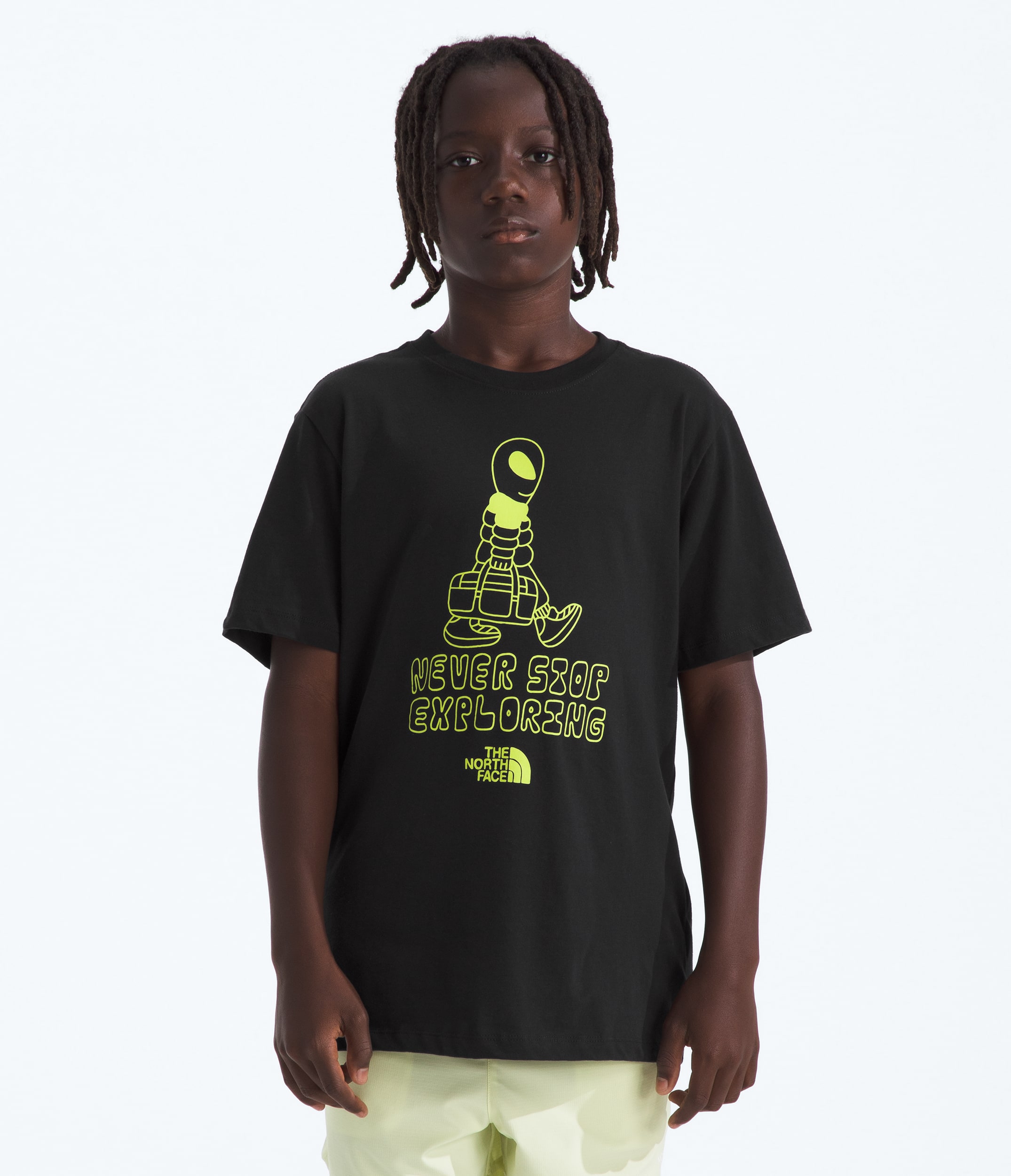 Boys  Girls Celestial Drift Regular ShortSleeve Tee TNF HERO2