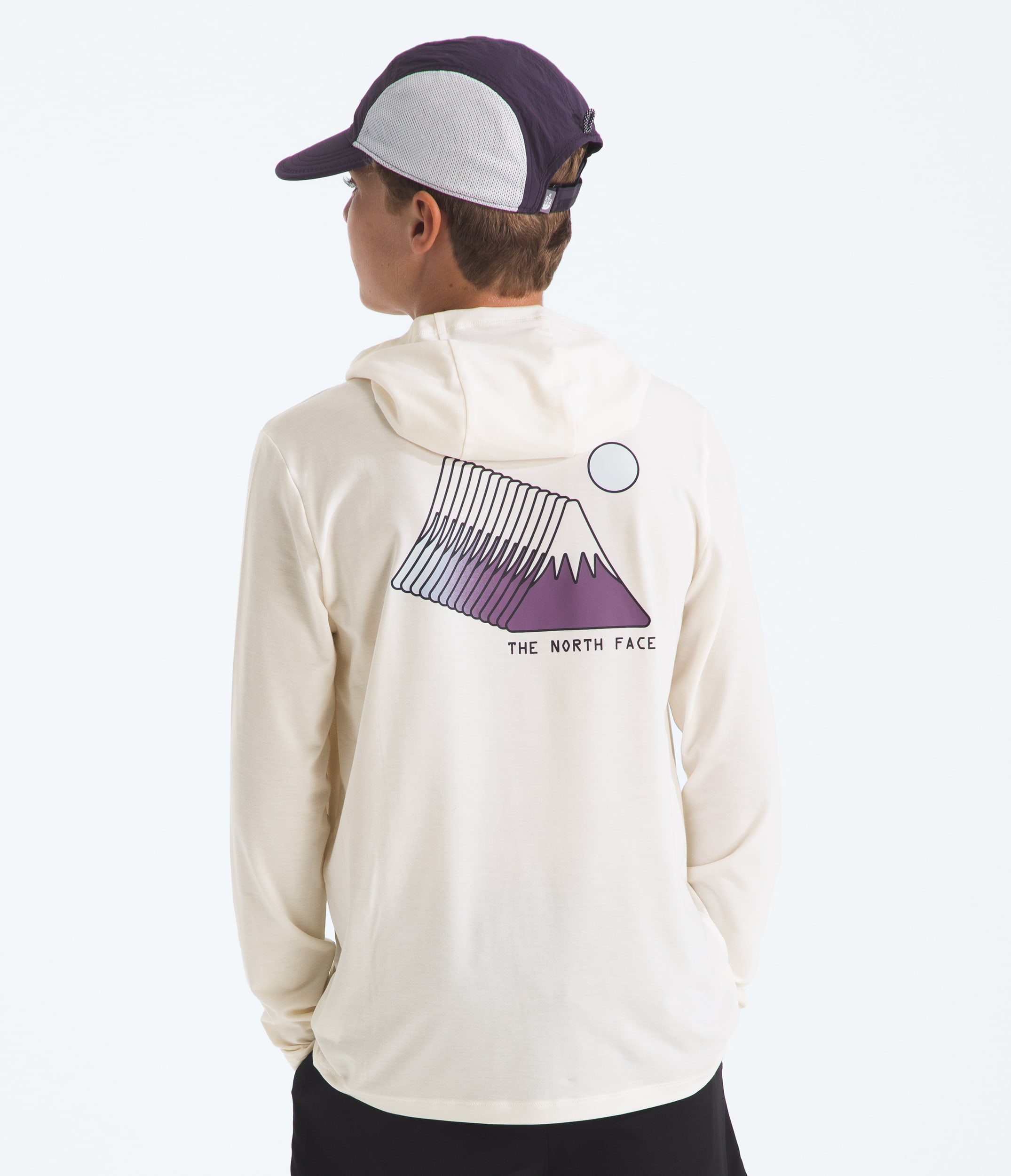 Boys  Girls Adventure Coastal Climb Hoodie TNF HERO2