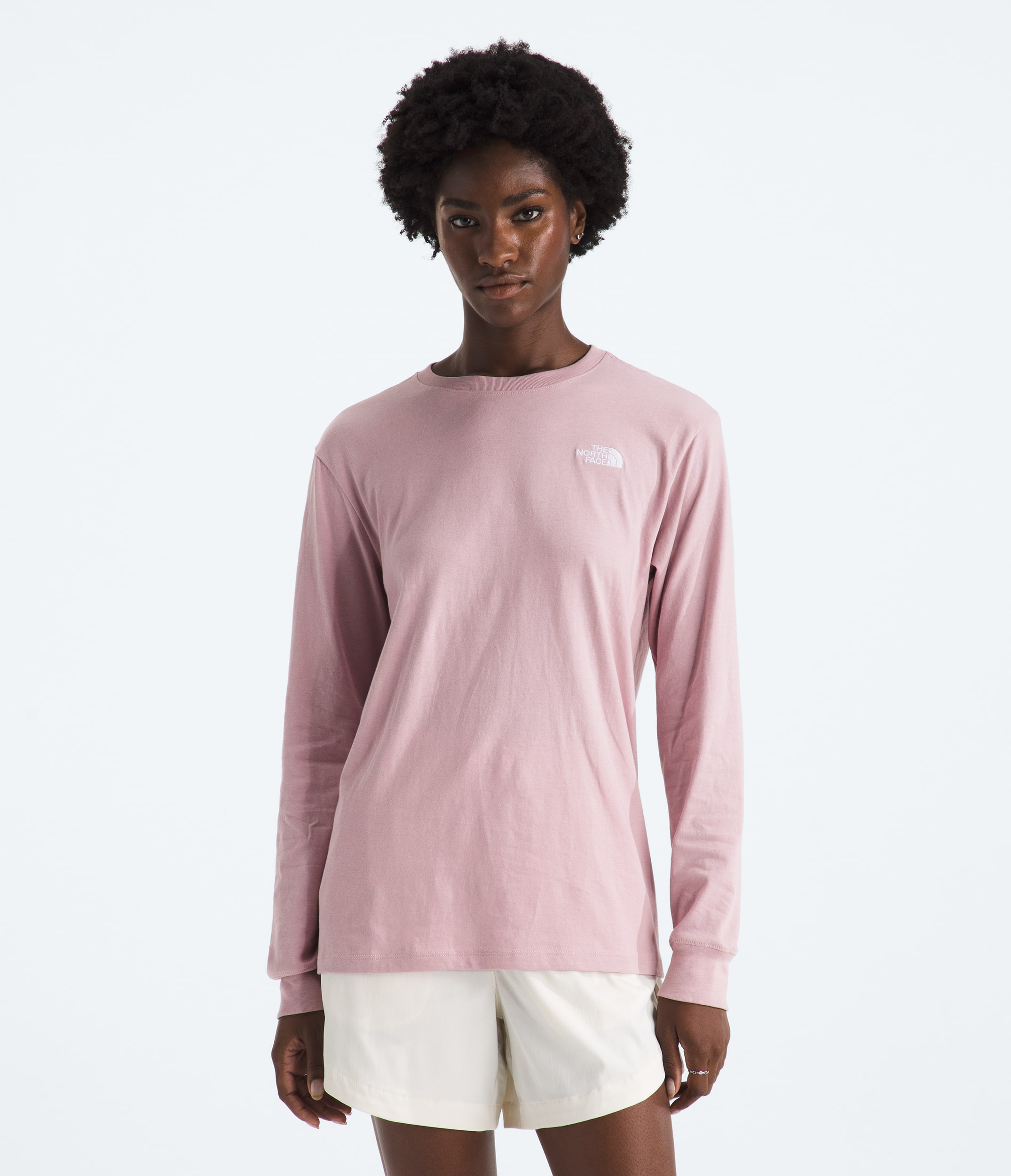 Womens Evolution Simple Dome LongSleeve Tee TNF HERO