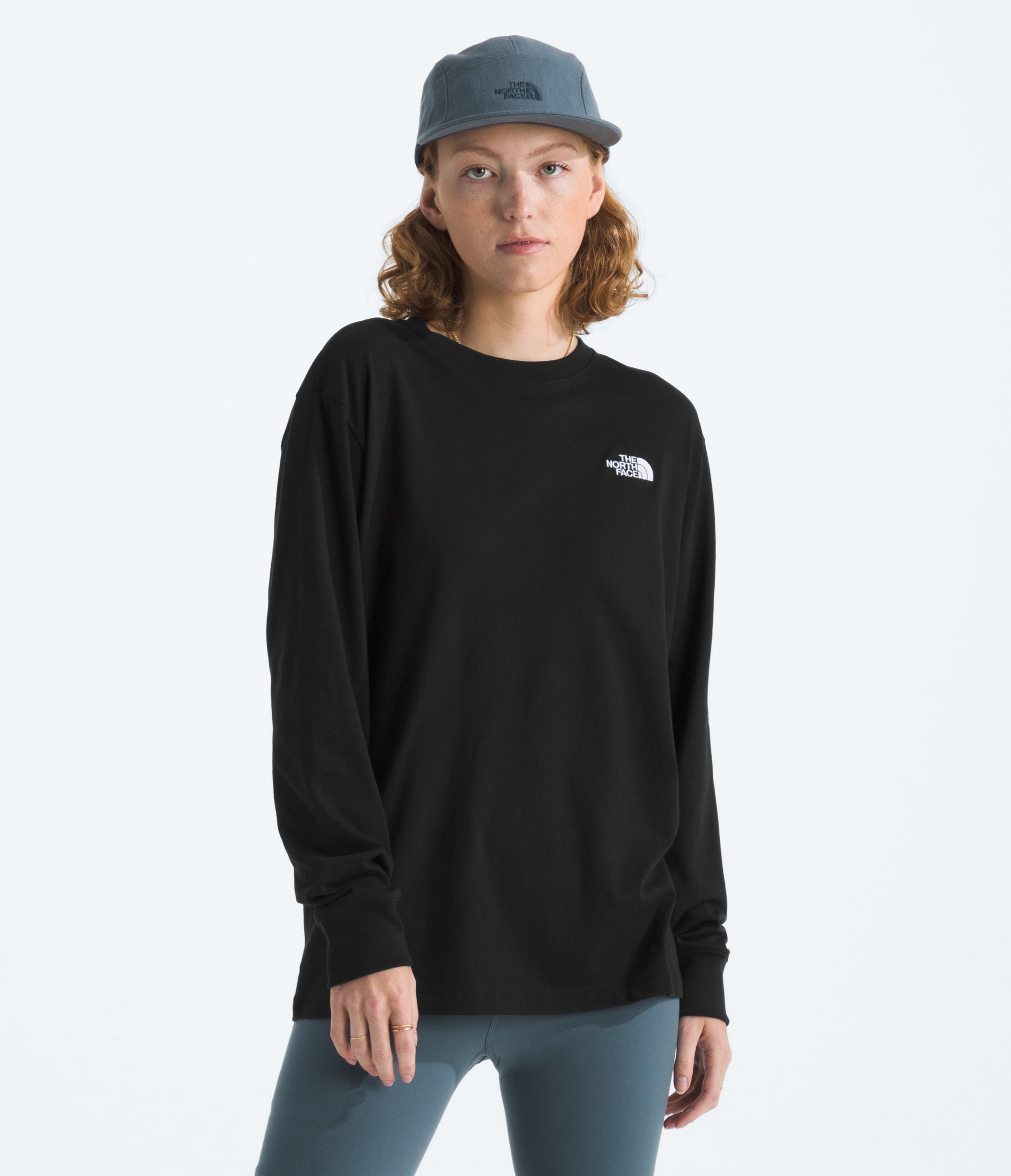 Womens Evolution Simple Dome LongSleeve Tee TNF HERO