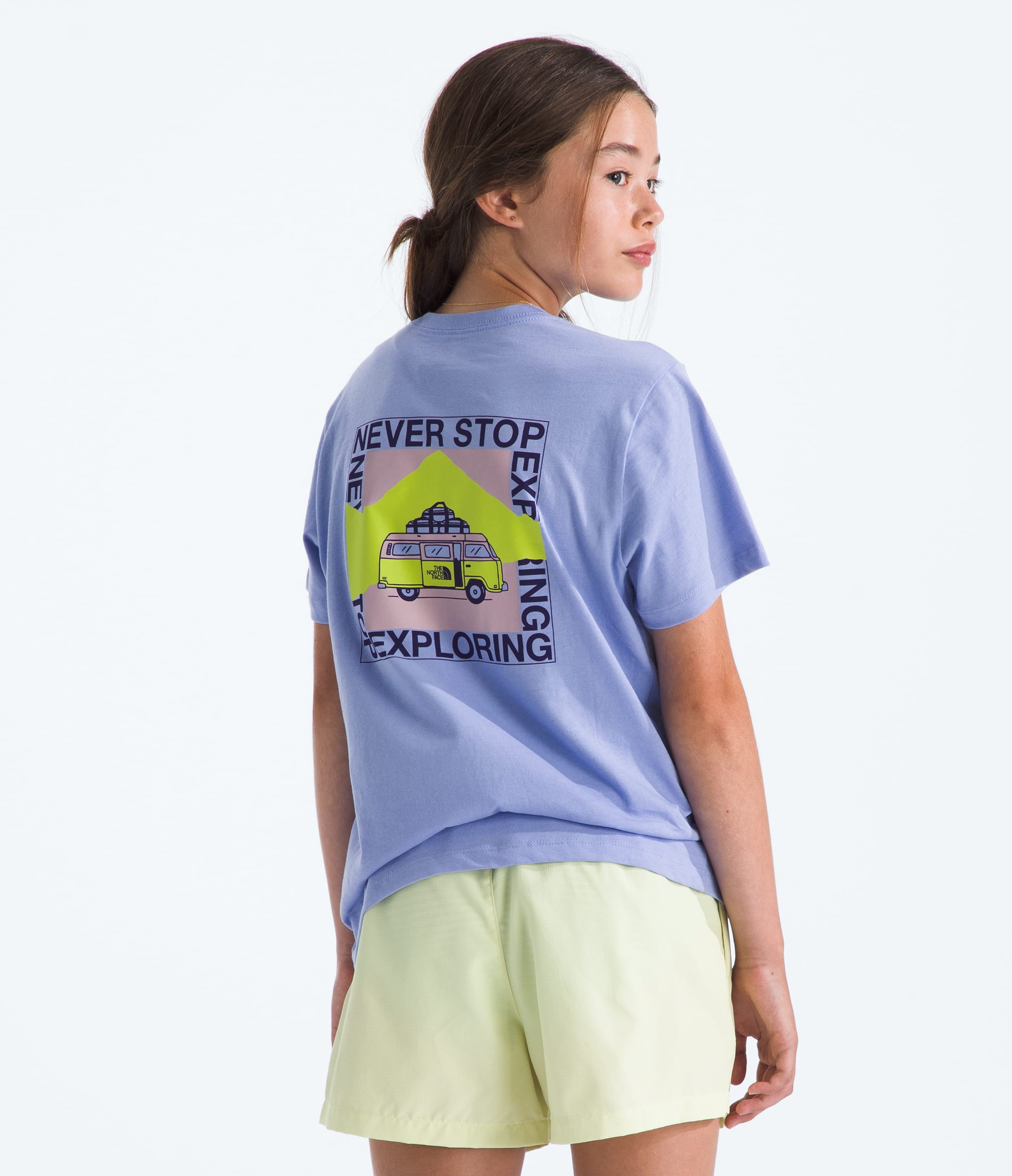 Boys  Girls Escape The City Regular ShortSleeve Tee TNF HERO2