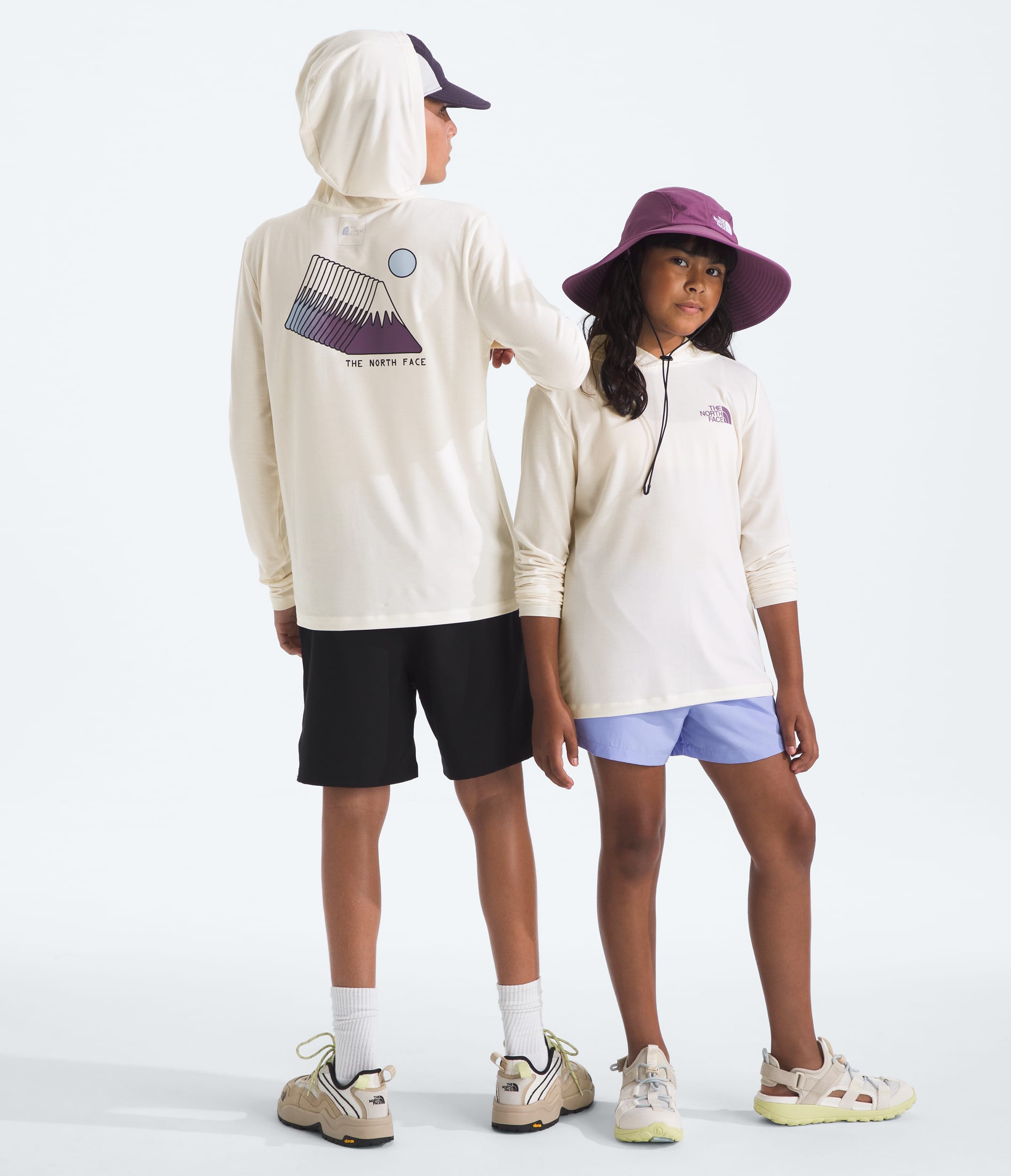 Boys  Girls Adventure Coastal Climb Hoodie TNF HERO