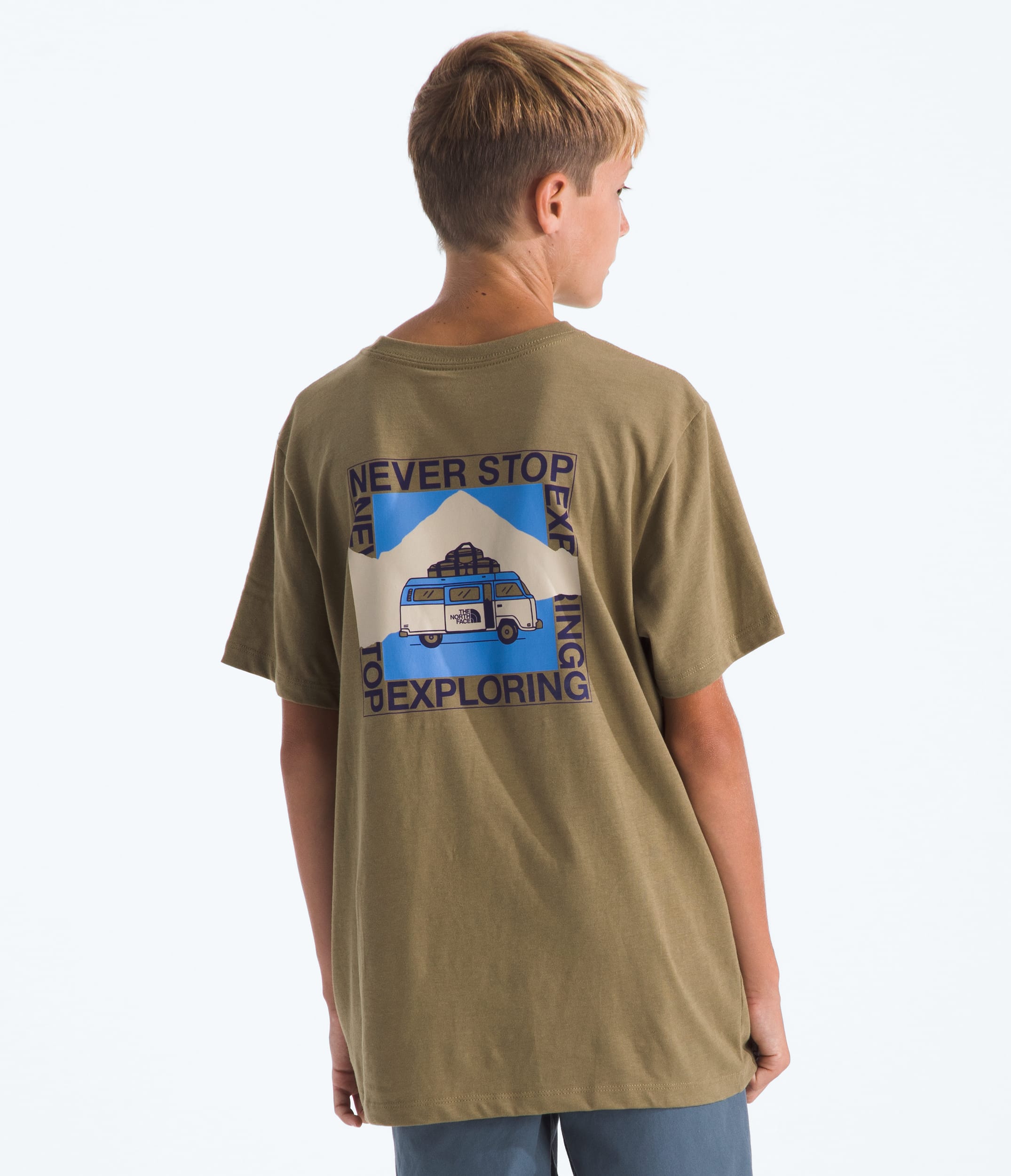 Boys  Girls Escape The City Regular ShortSleeve Tee TNF HERO2