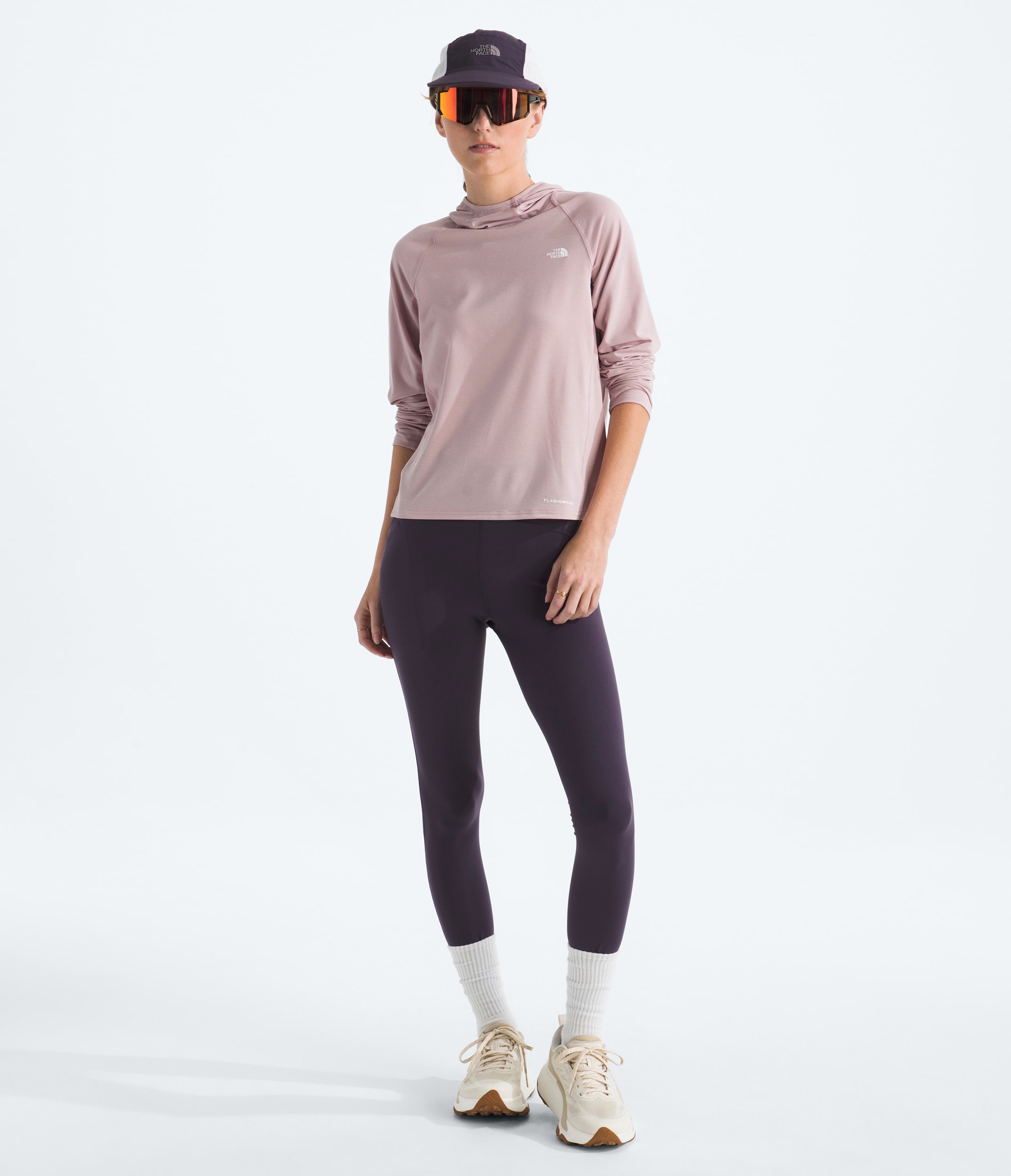 Womens Adventure Sun Hoodie TNF HERO2