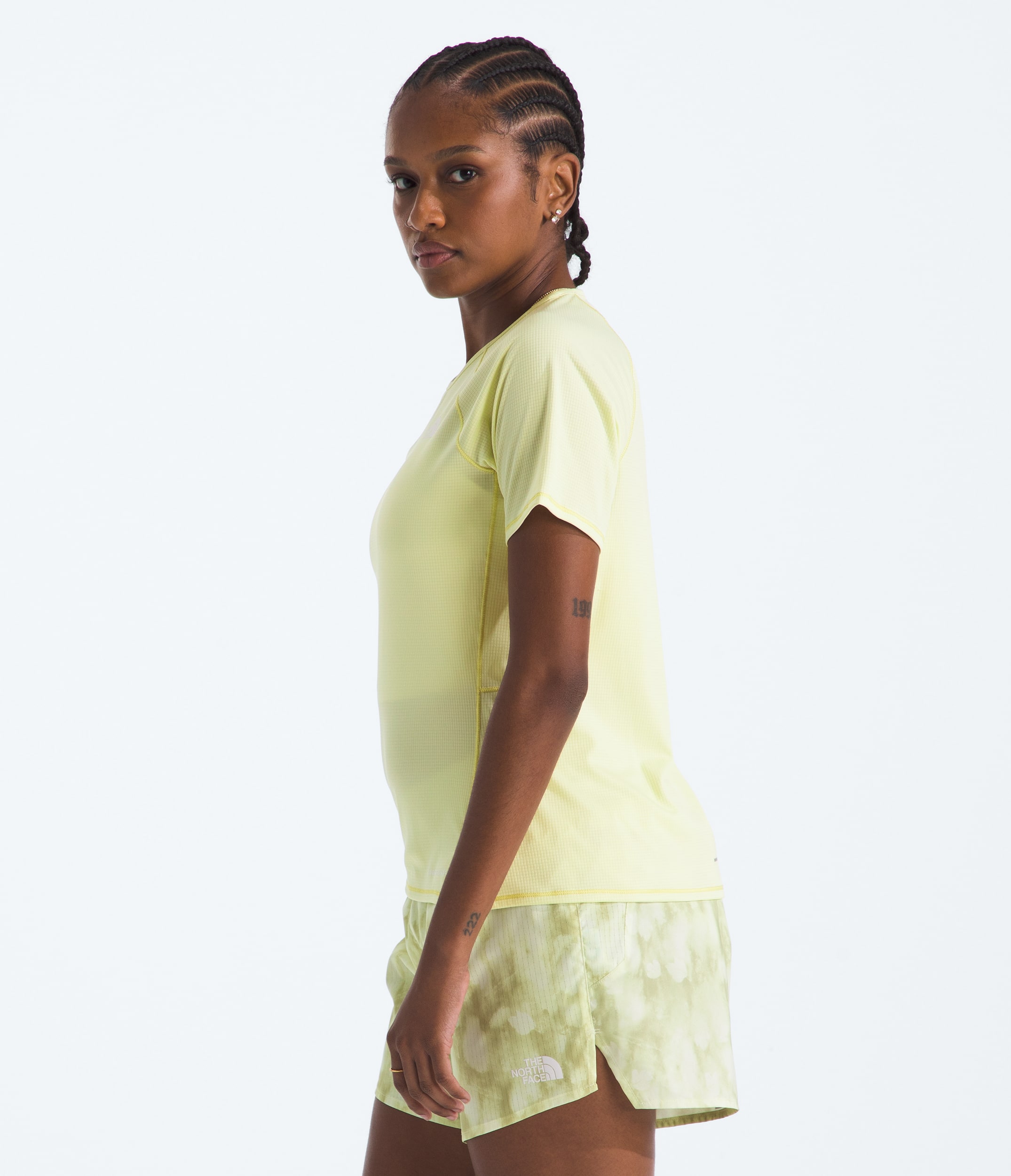 Womens Sunriser ShortSleeve TNF MODEL34