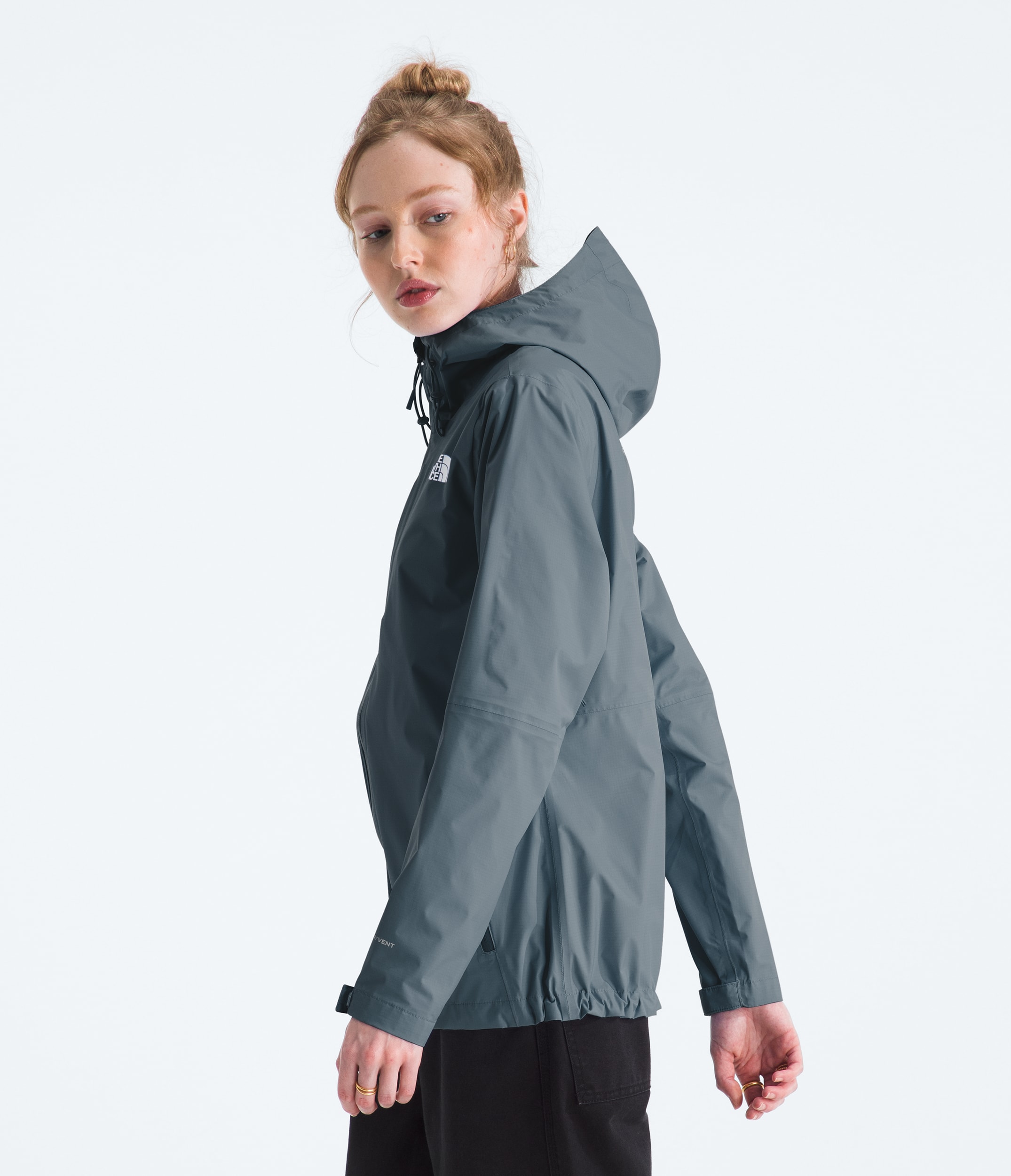 Womens Alta Vista Rain Jacket TNF MODEL34